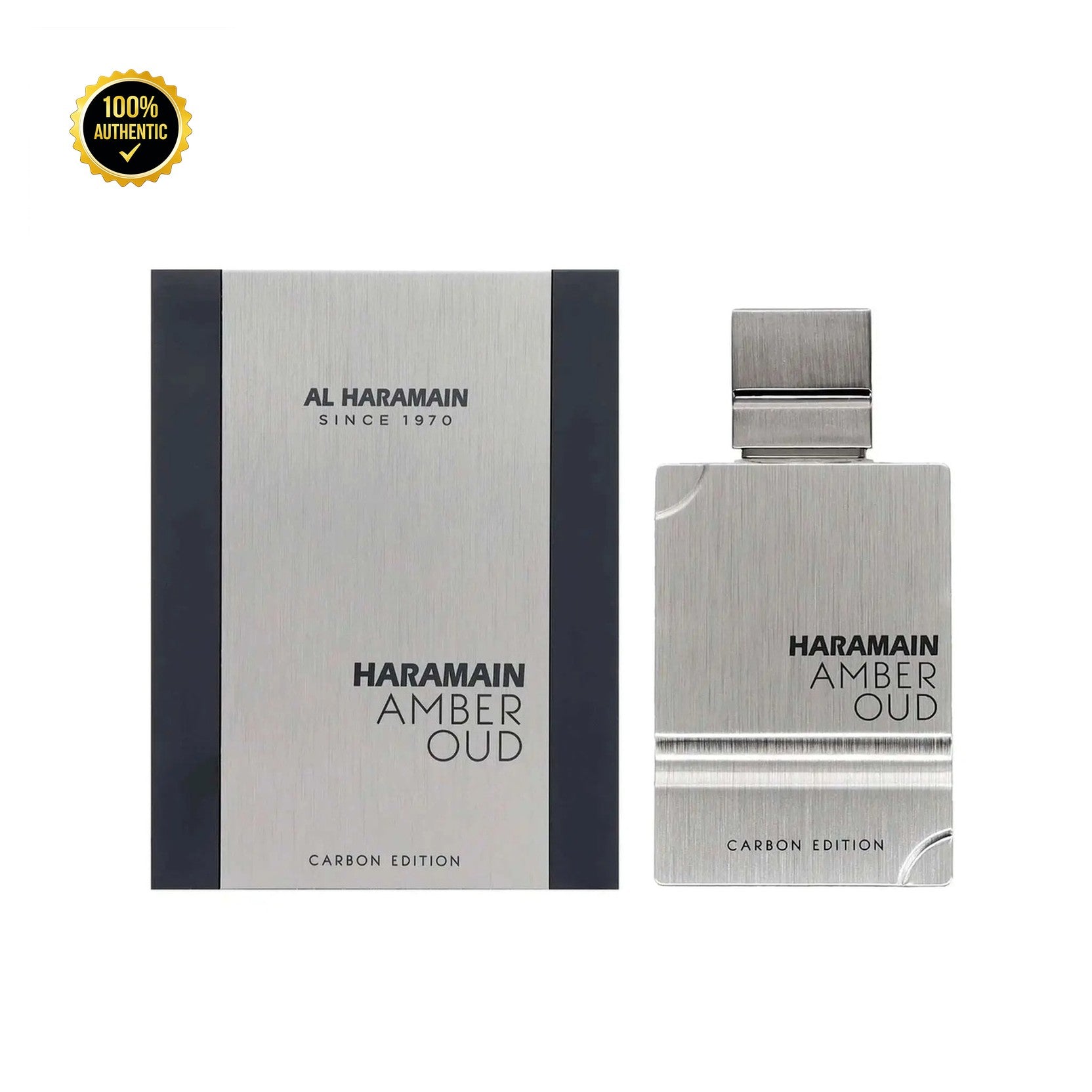 Al Haramain Amber Oud Carbon Edition 6.7oz EDP Spray for Men