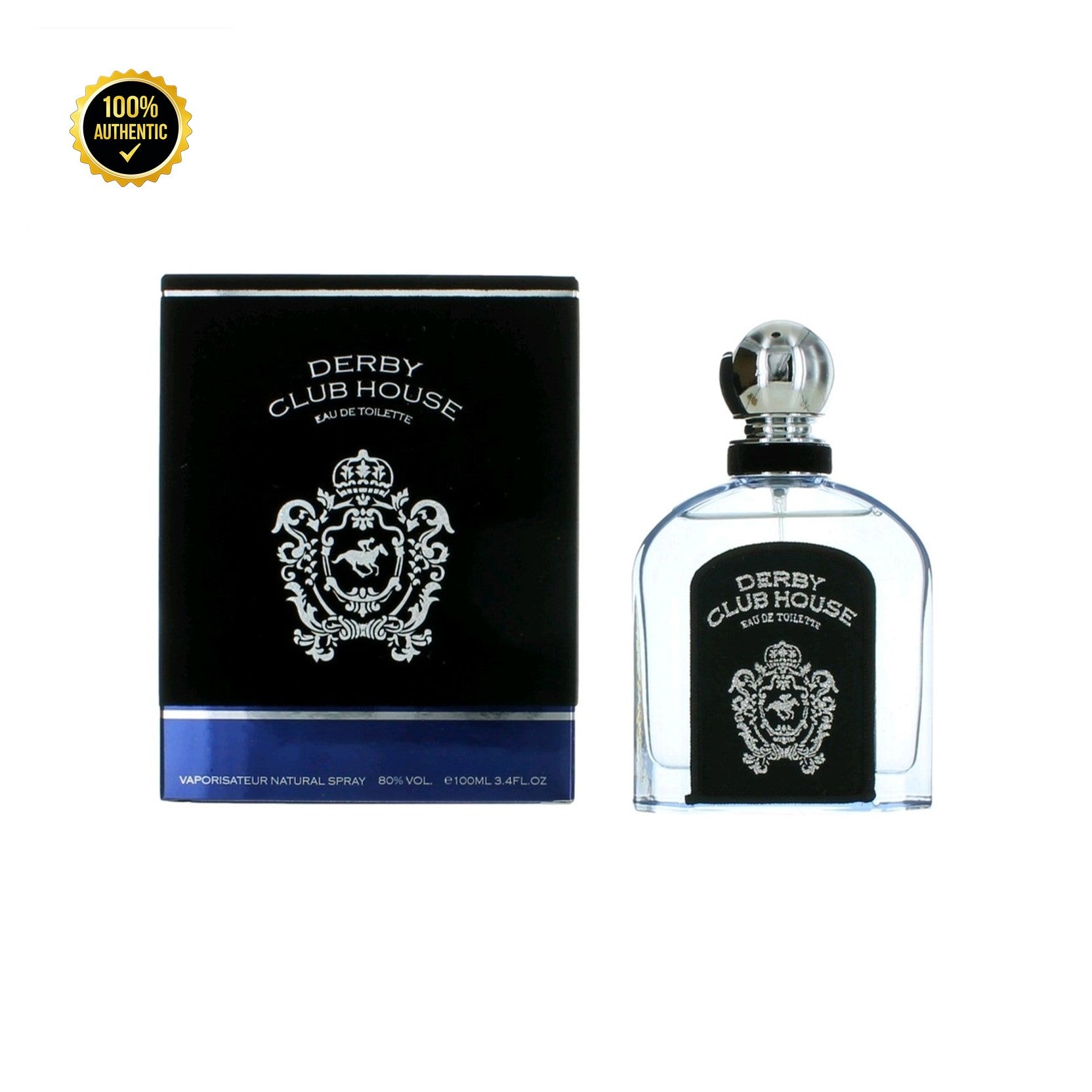 Armaf Derby Club House 3.4oz EDT Spray (Like Creed Bois Du Portugal) for Men