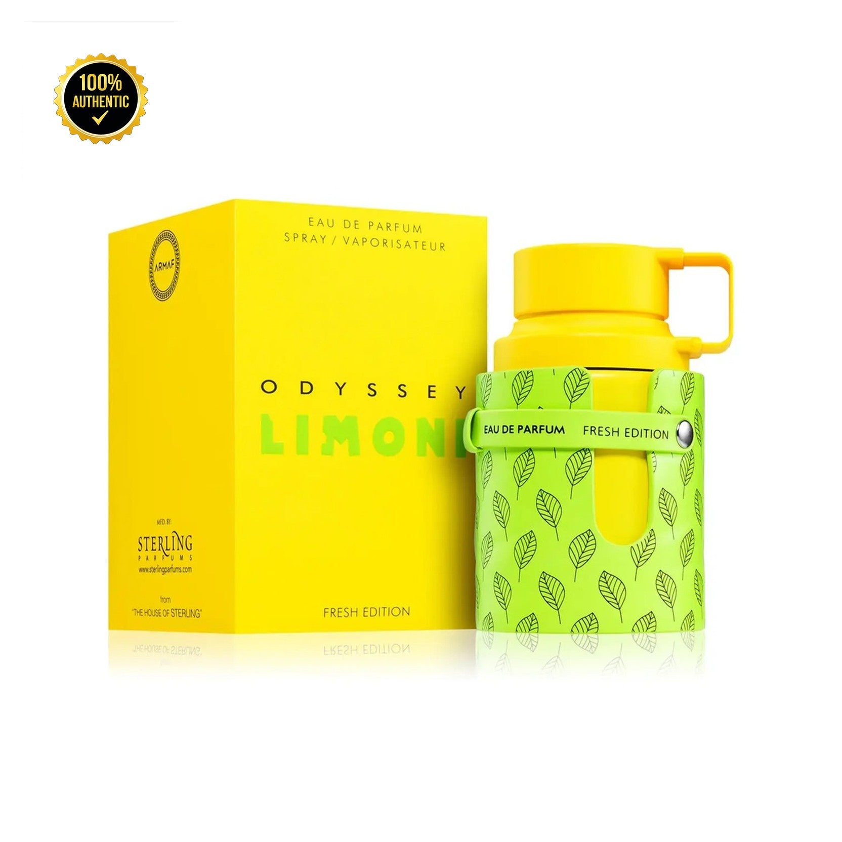 Armaf Odyssey Limoni (Fresh Edition) 3.4oz EDP Spray (Like Lv Afternoon Swim) for Men