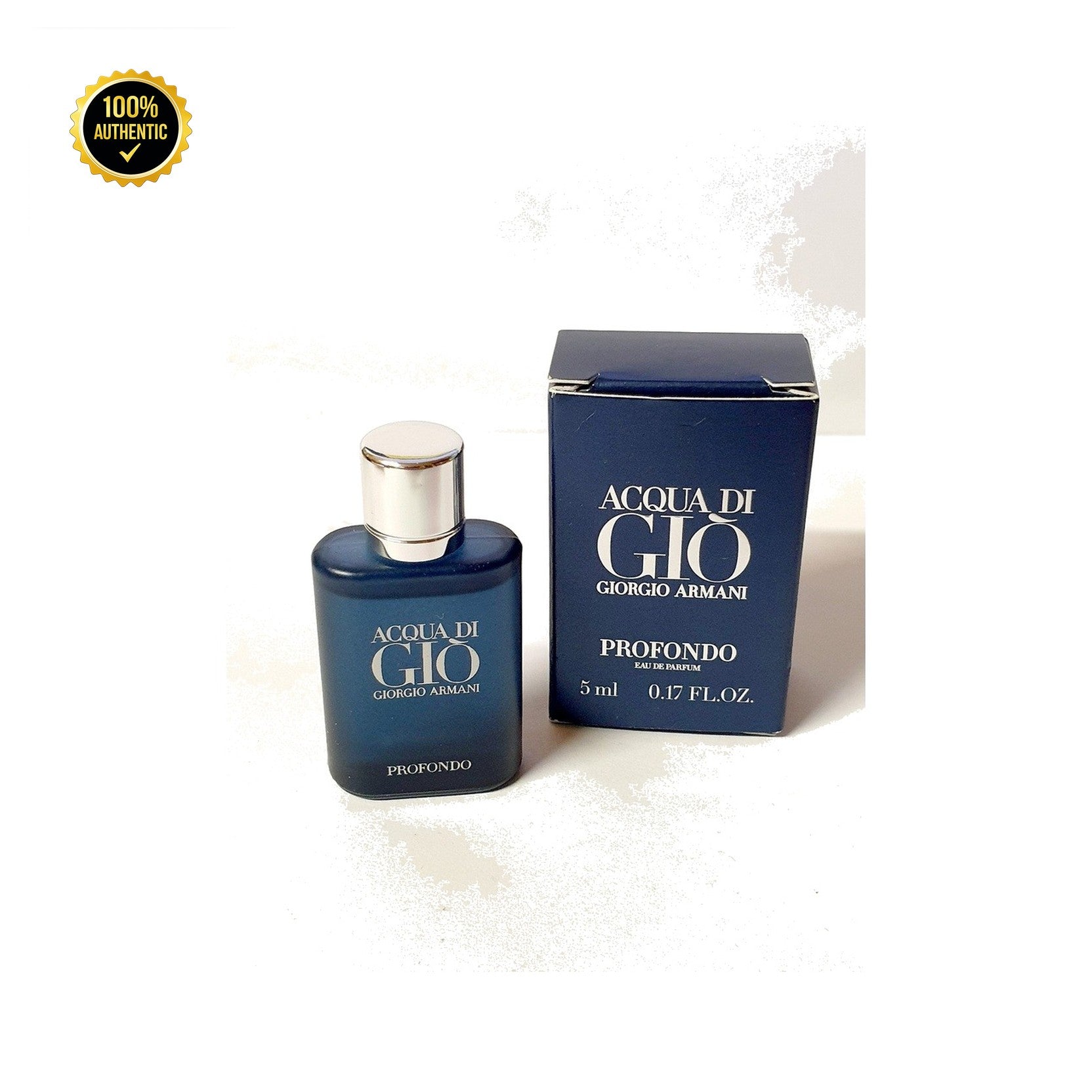 Armani Acqua Di Gio Profondo Mini 15Ml Parfum Spy for Men