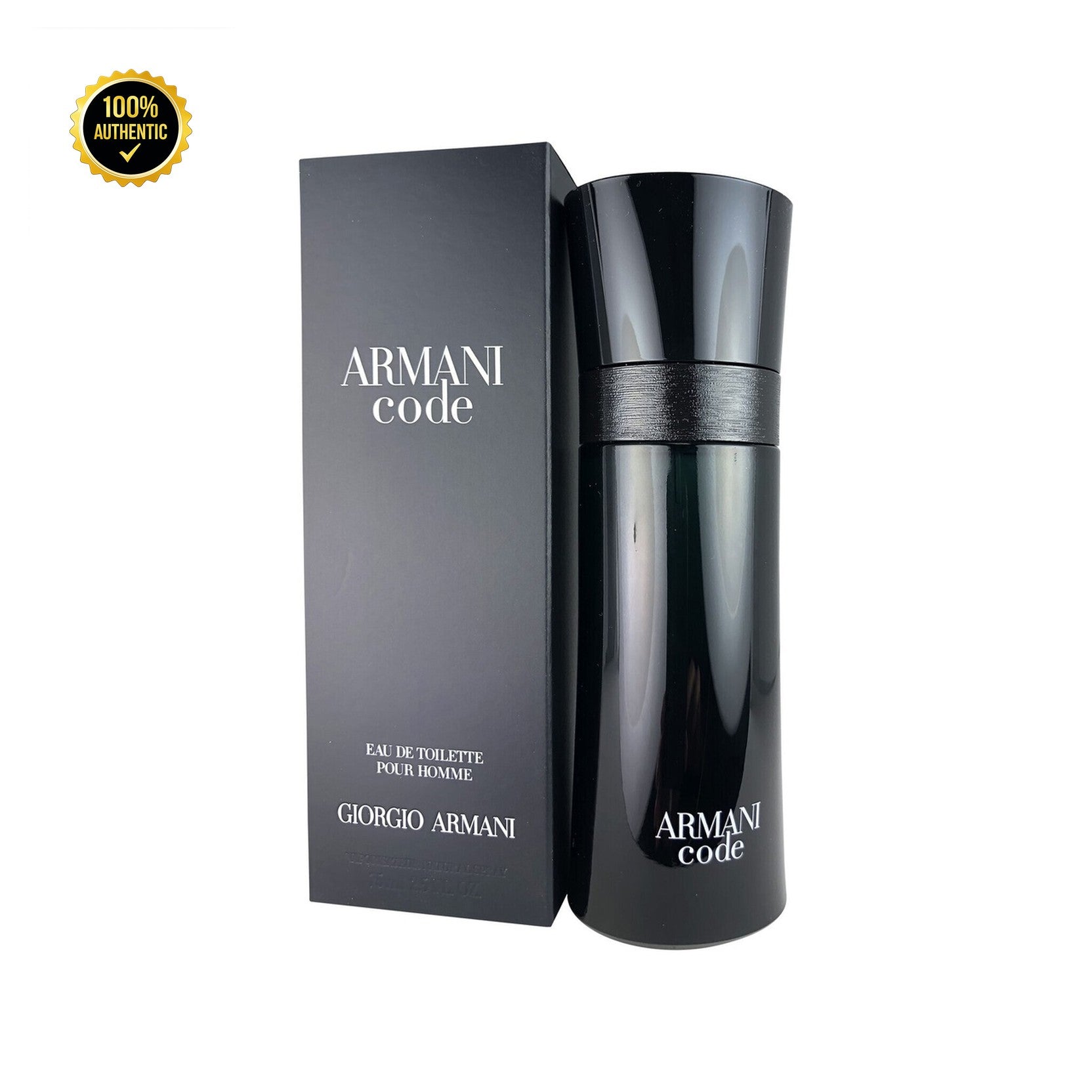 Armani Code 2.5oz EDT Spray (Refillable) for Men