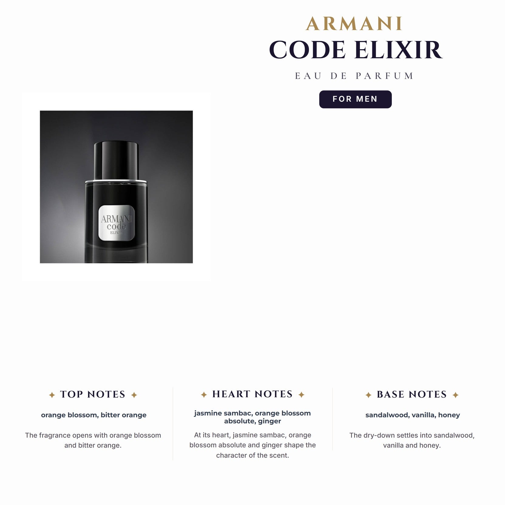 Armani Code Elixir 1.7oz EDP Spray for Men