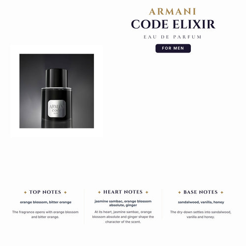 Armani Code Elixir 1.7oz EDP Spray for Men