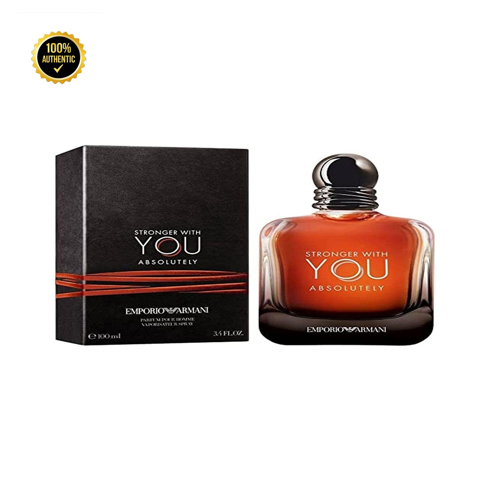 Armani Sronger With You Only 3.4oz EDT Spray for Men