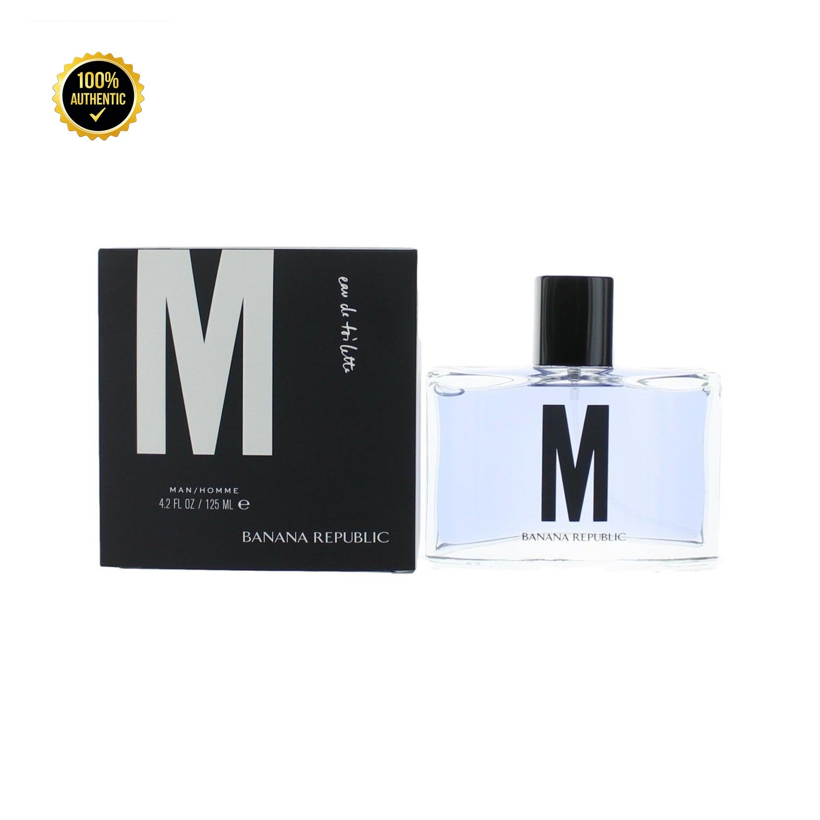 Banana Republic "M" 4.2oz EDT Spy for Men