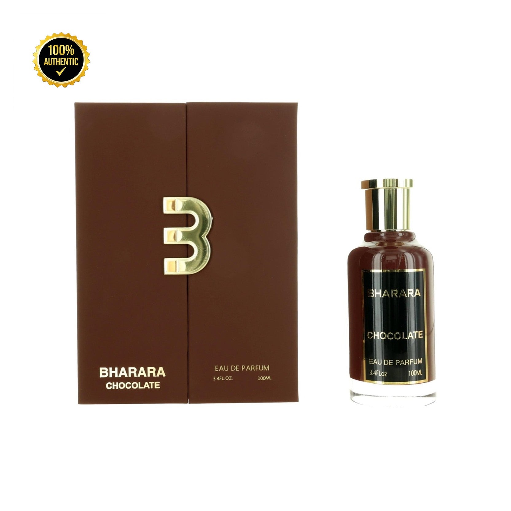 Bharara Chocolate 3.4oz EDP Spray for Men