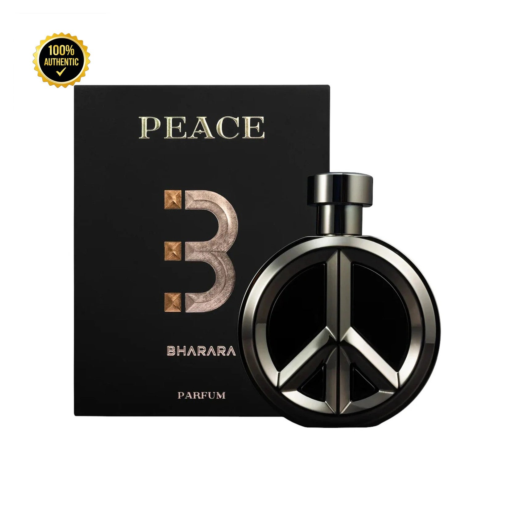 Bharara Peace 3.4oz Parfum Spray (Like Jpg Ultra Male Intense) for Men