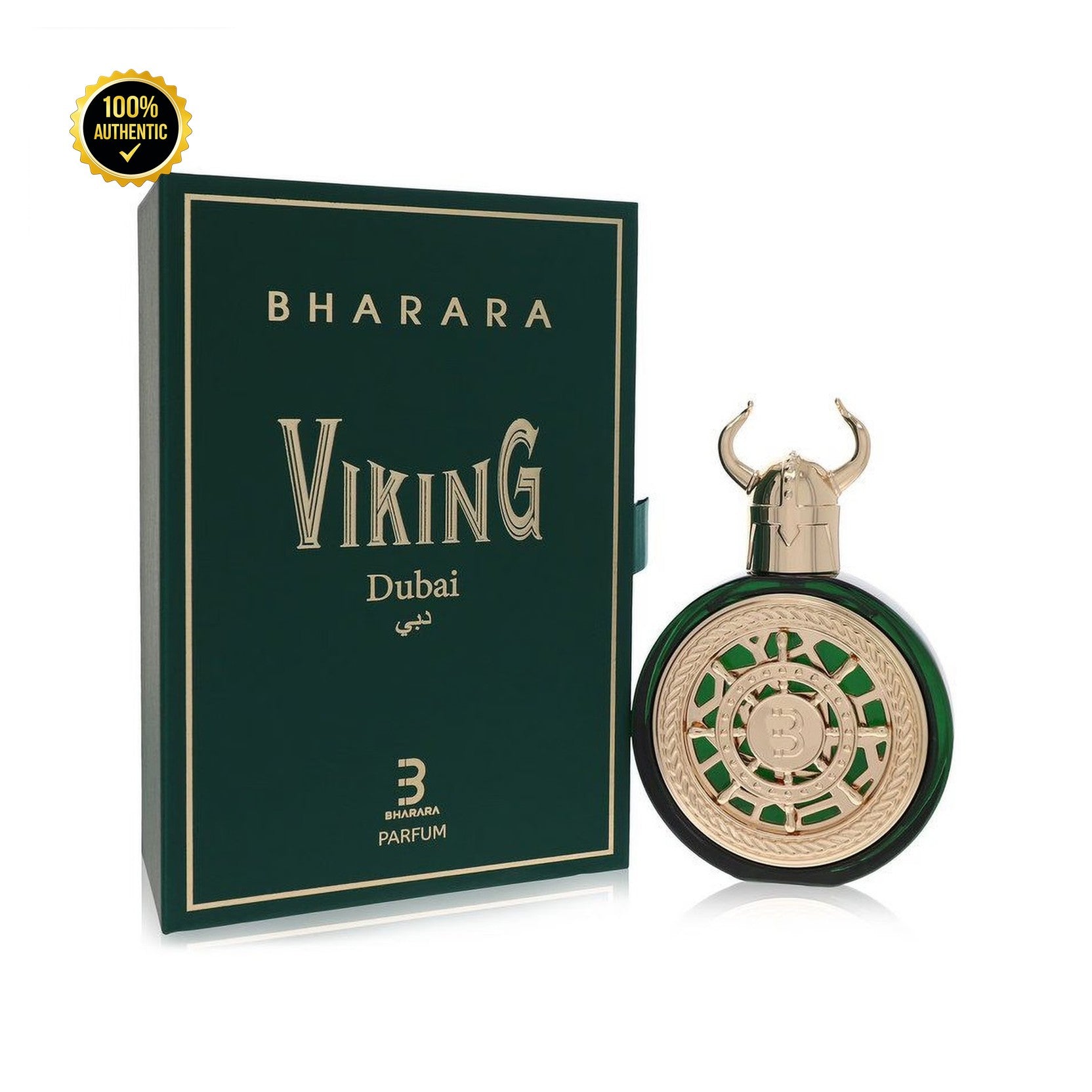 Bharara Viking Dubai 3.4oz Parfum Spray (Like Bvlgari Tygar) for Men