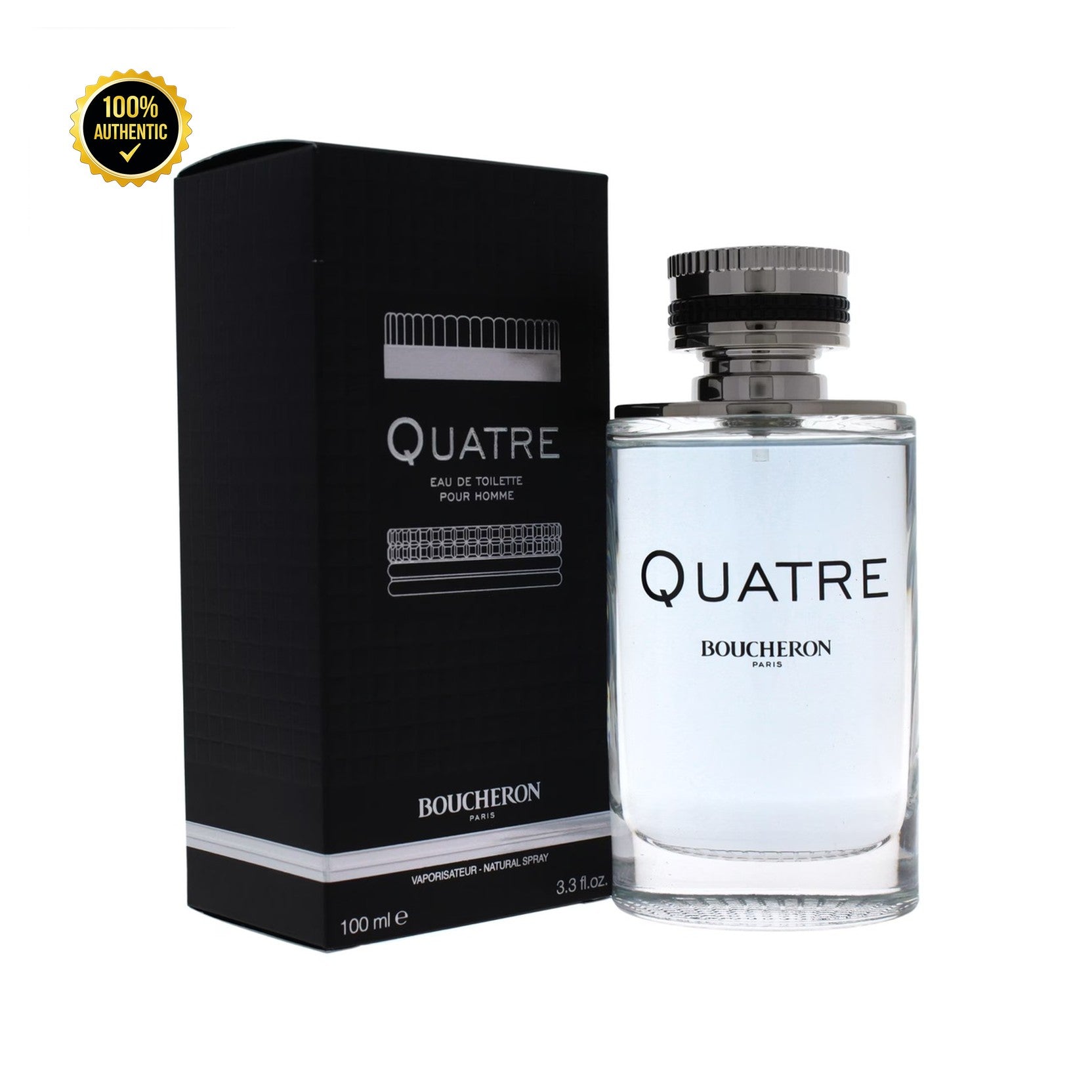 Boucheron Quatre 3.4oz EDT Spray for Men