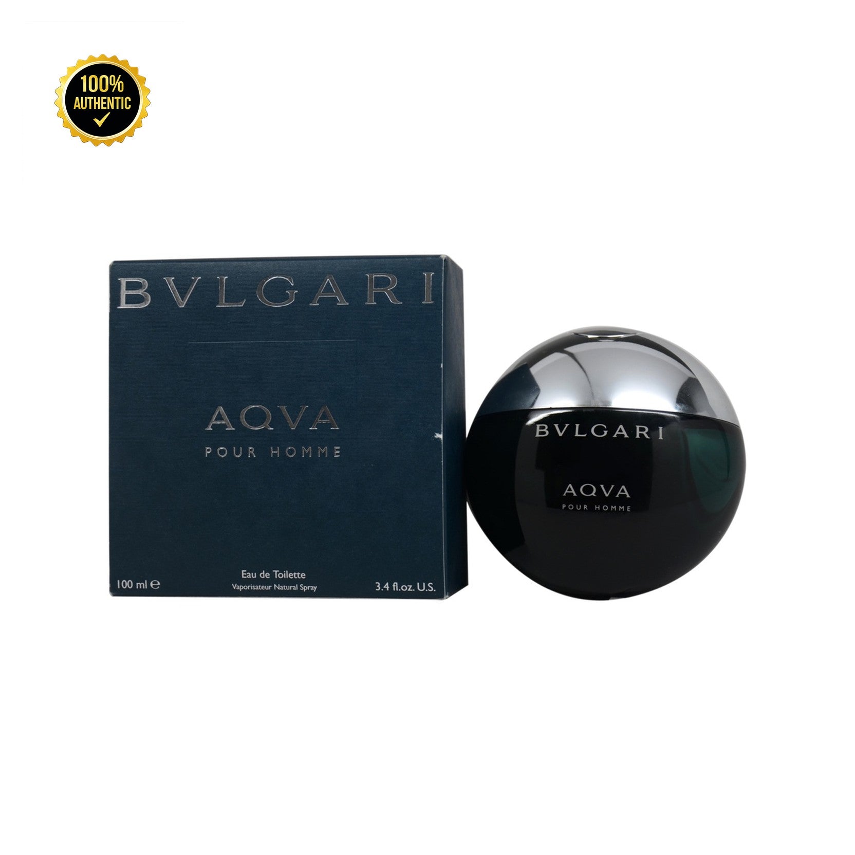 Bvlgari Aqua 3.4oz EDT Spray for Men