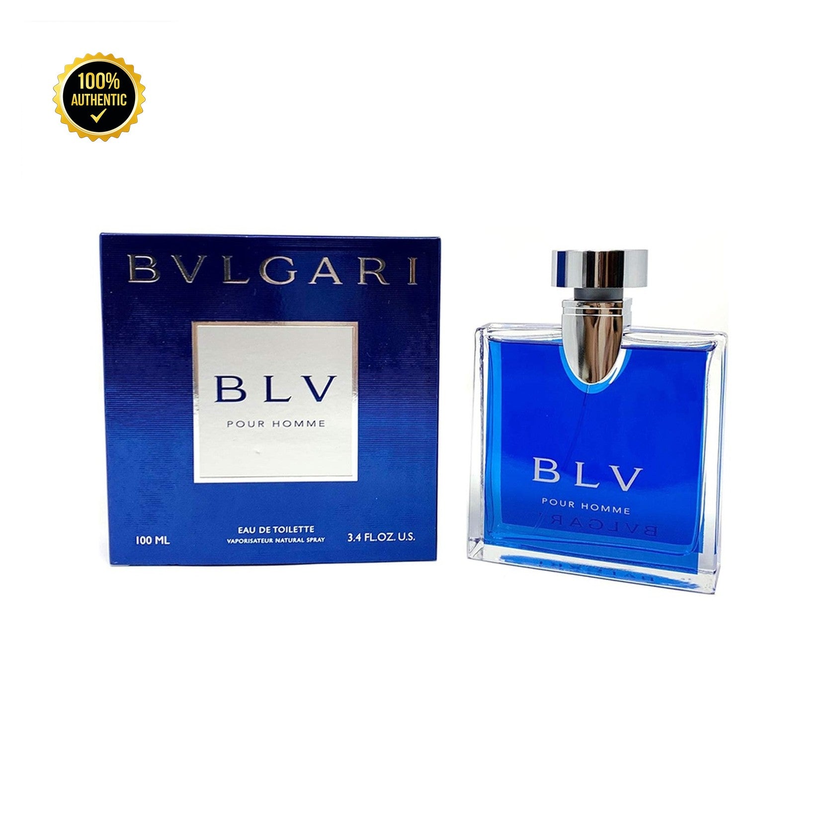 Bvlgari Blv 3.4oz EDT Spray for Men