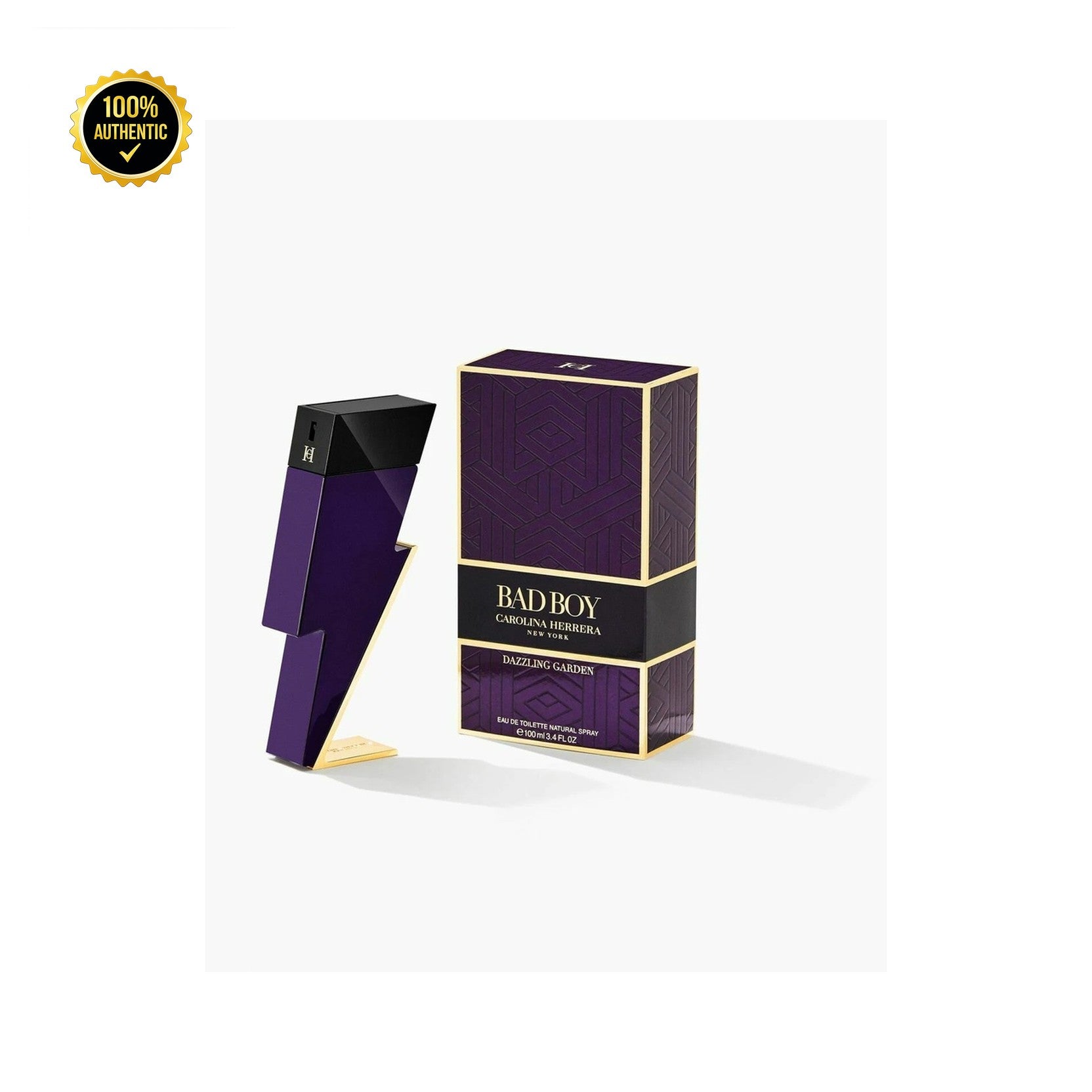 C. Herrera Bad Boy Dazzling Garden 3.4oz EDT Spray for Men