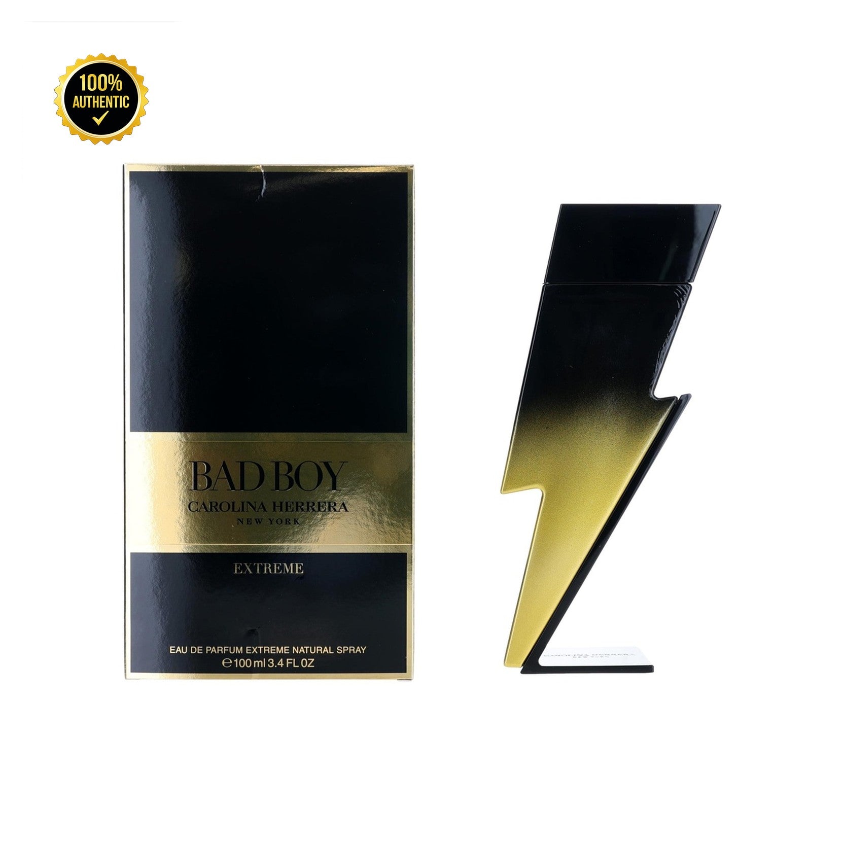 C. Herrera Bad Boy Extreme 3.4oz EDP Spray for Men