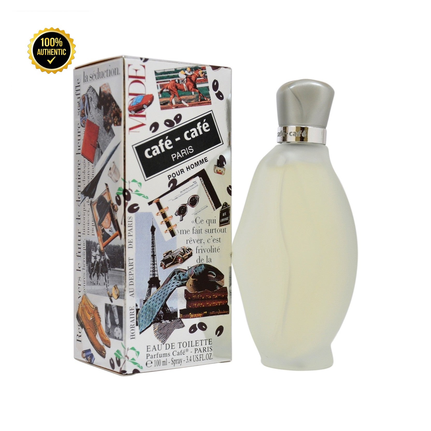 Cafe Cafe 3.4oz EDT Spray for Men