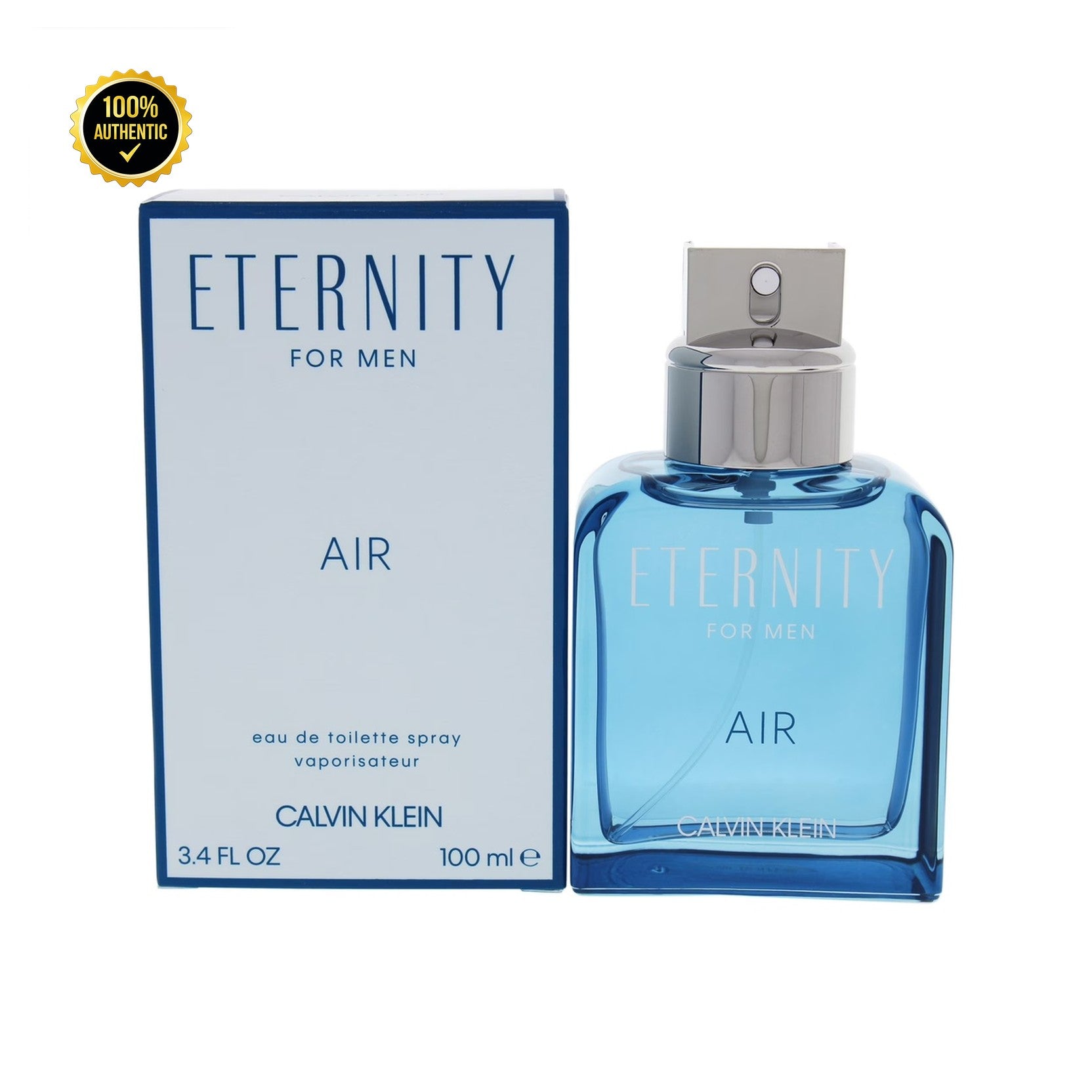 Ck- Eternity Air 3.4oz EDT Spray for Men