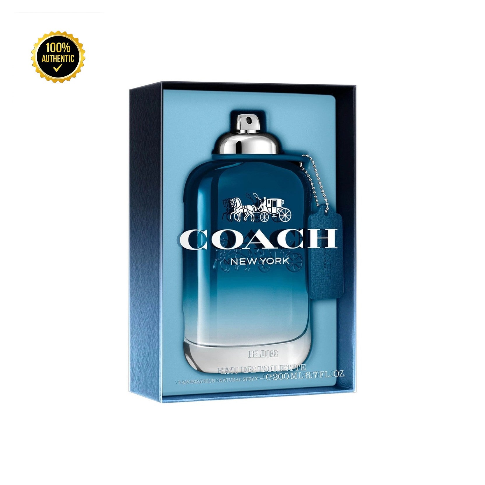 Coach Blue 6.7oz EDT Spray for Men