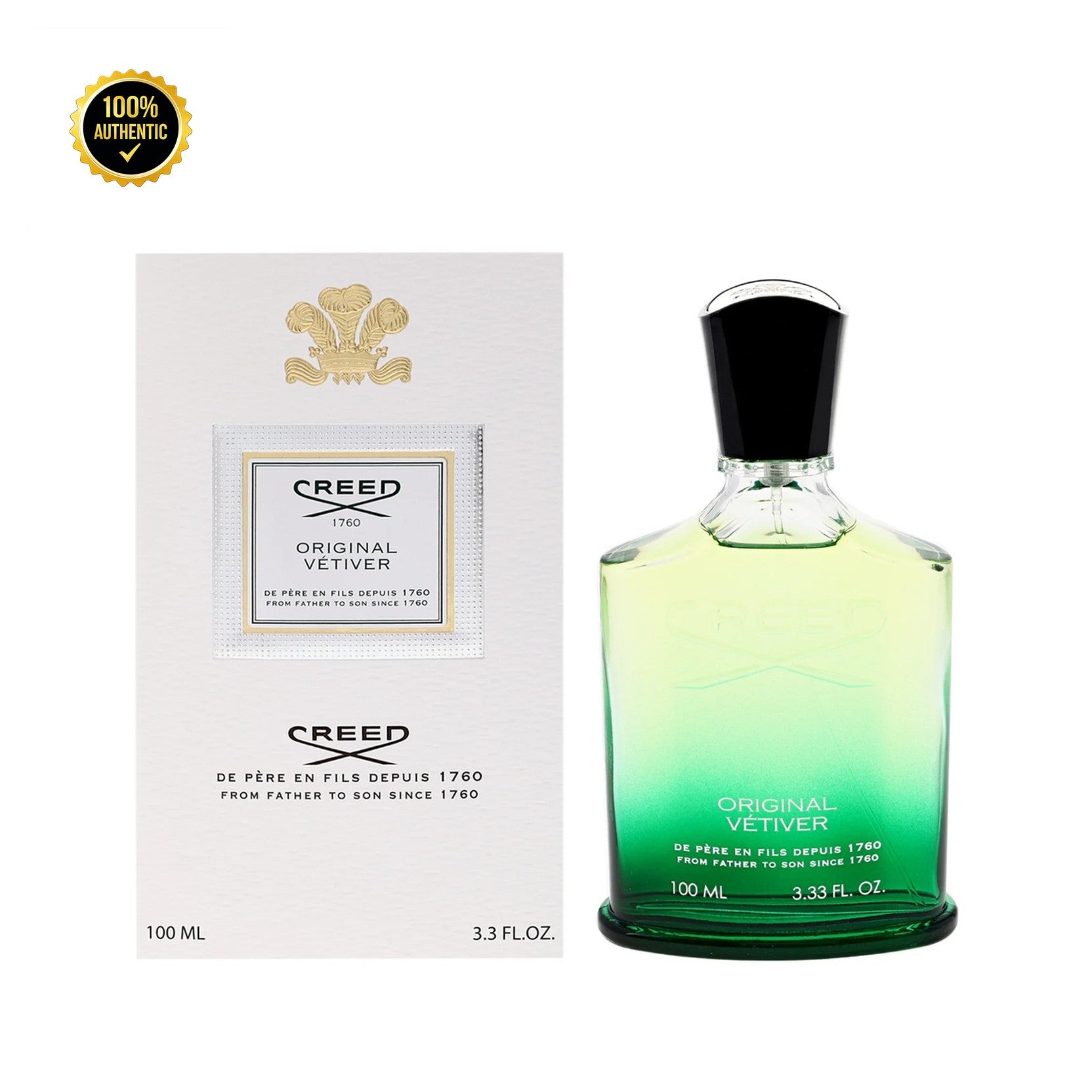 Creed Original Vetiver 3.4oz EDP Spray for Men