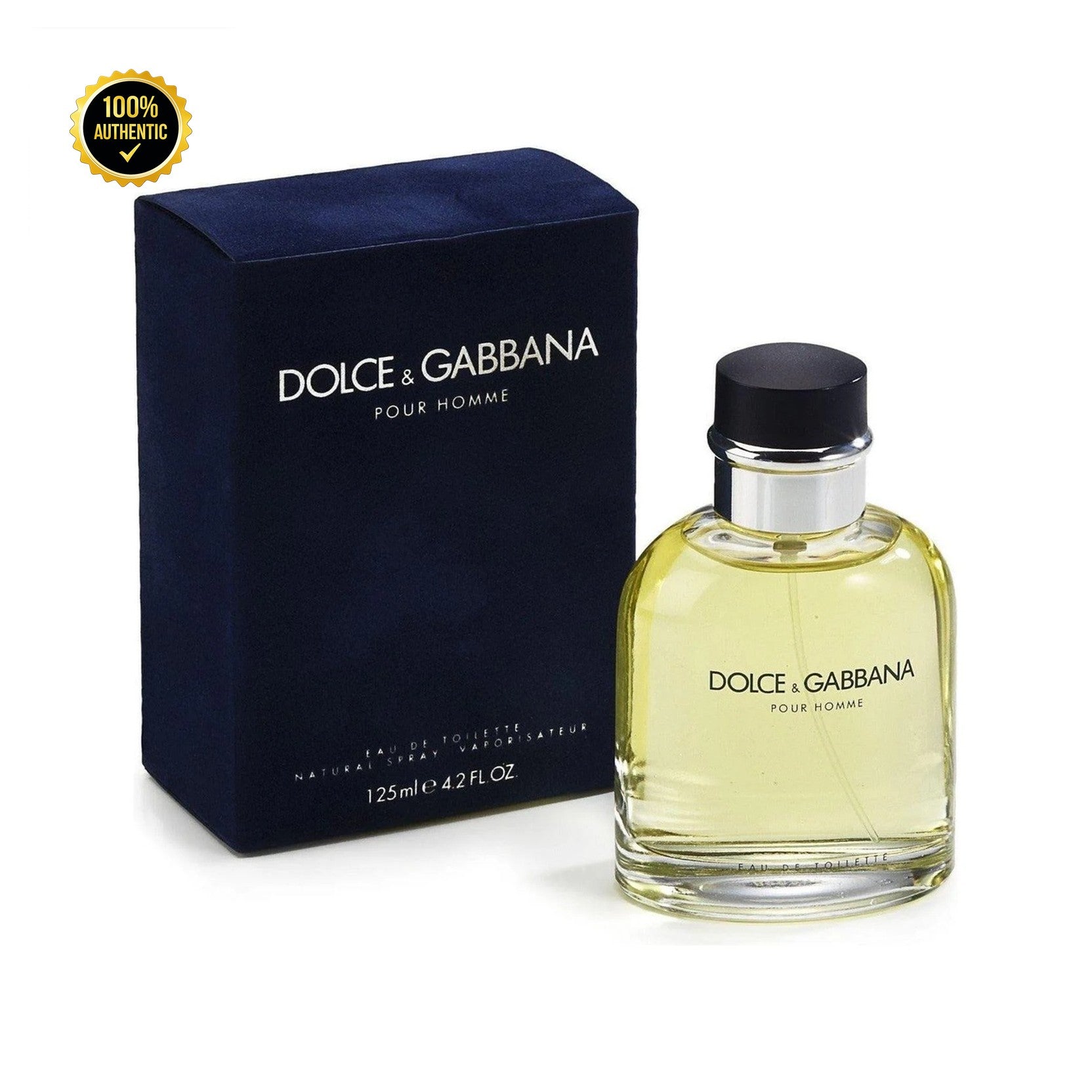 D&G Pour Homme 4.2oz EDT Spray for Men