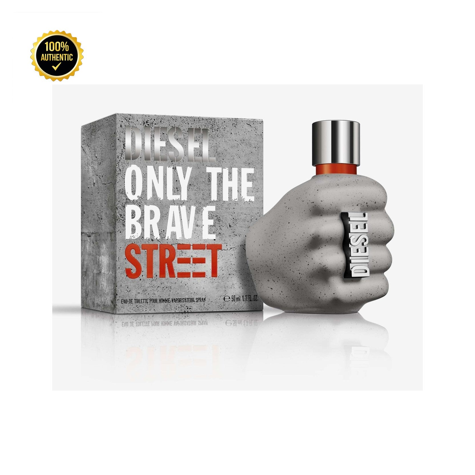 Diesel Only The Brave Street 4.2oz EDT Spray for Men