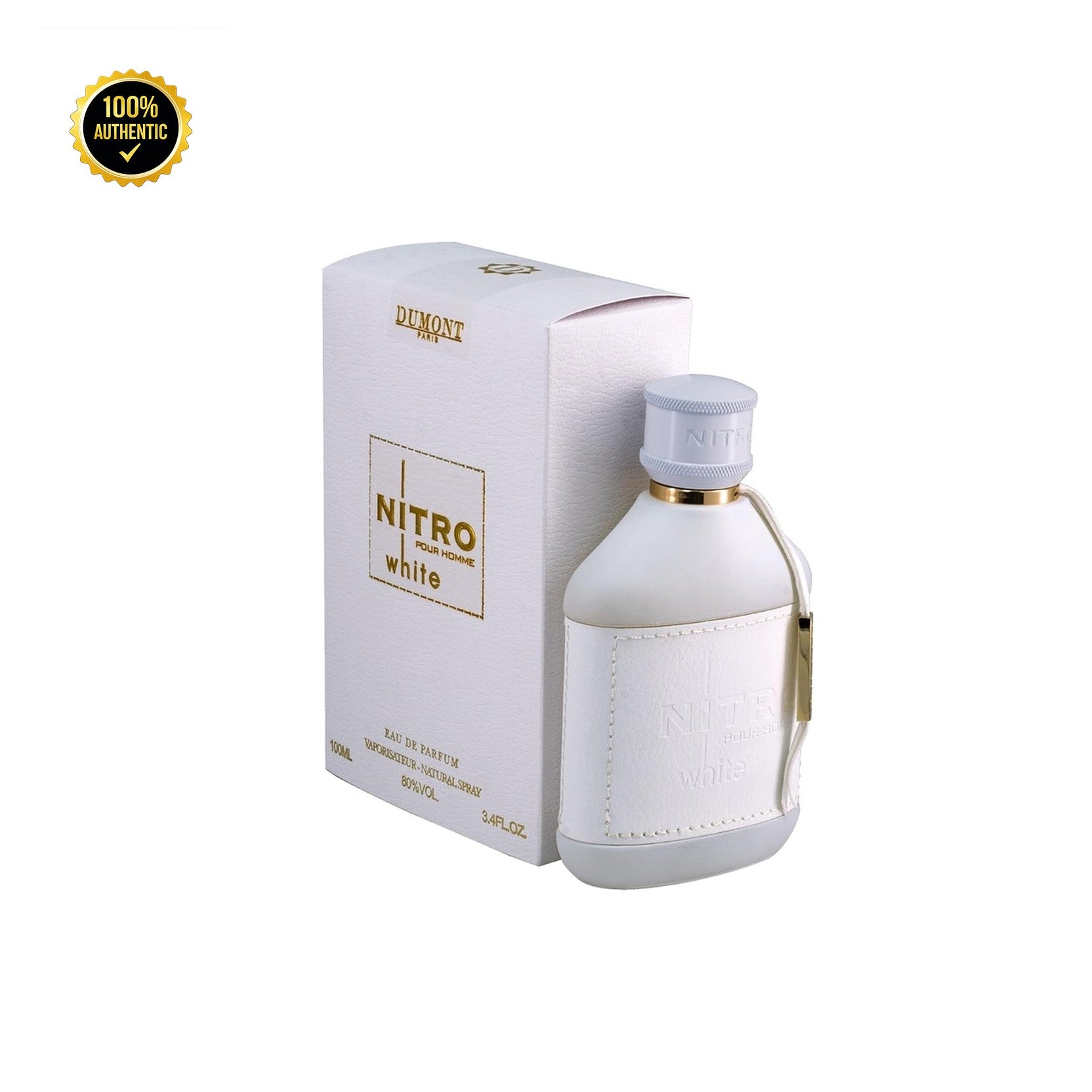 Dumont Nitro White 3.4oz EDP Spray for Men