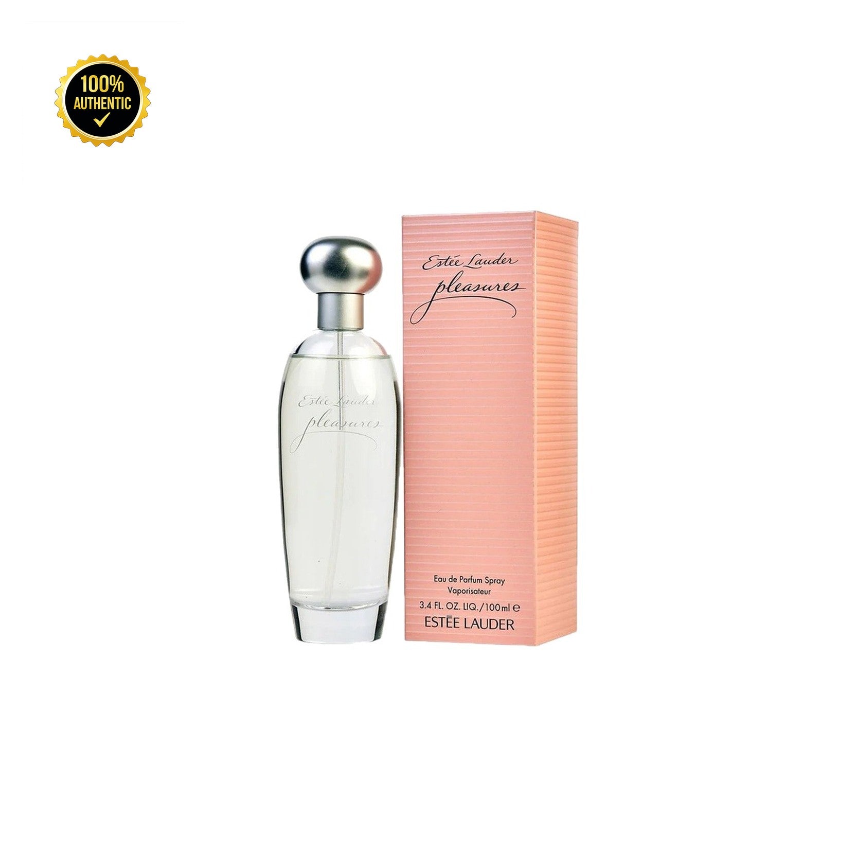 Estee Lauder Pleasures 3.4oz EDC Spray for Men