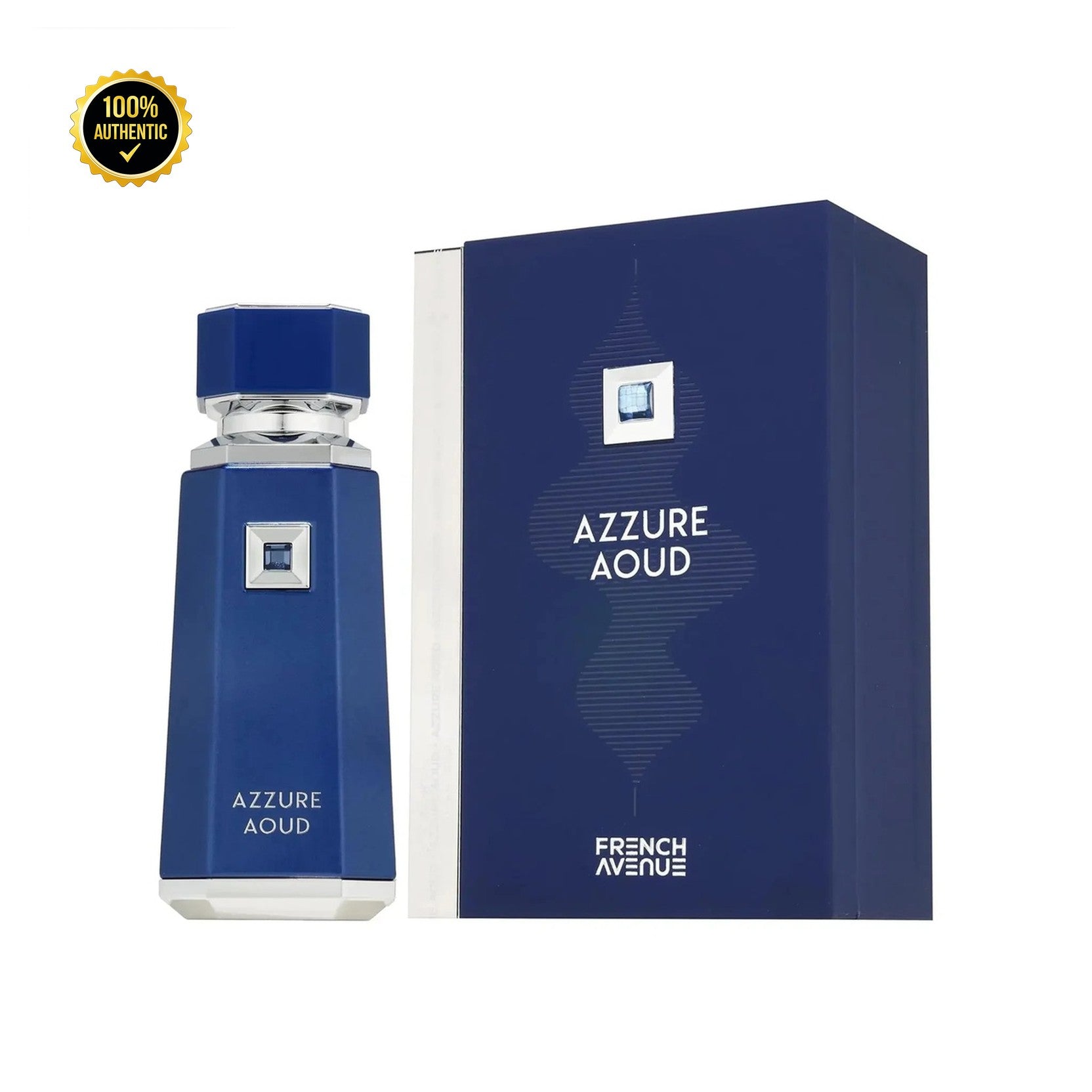 Fragrance World French Avenue Azzure Aoud 3.4oz EDP Spray for Men
