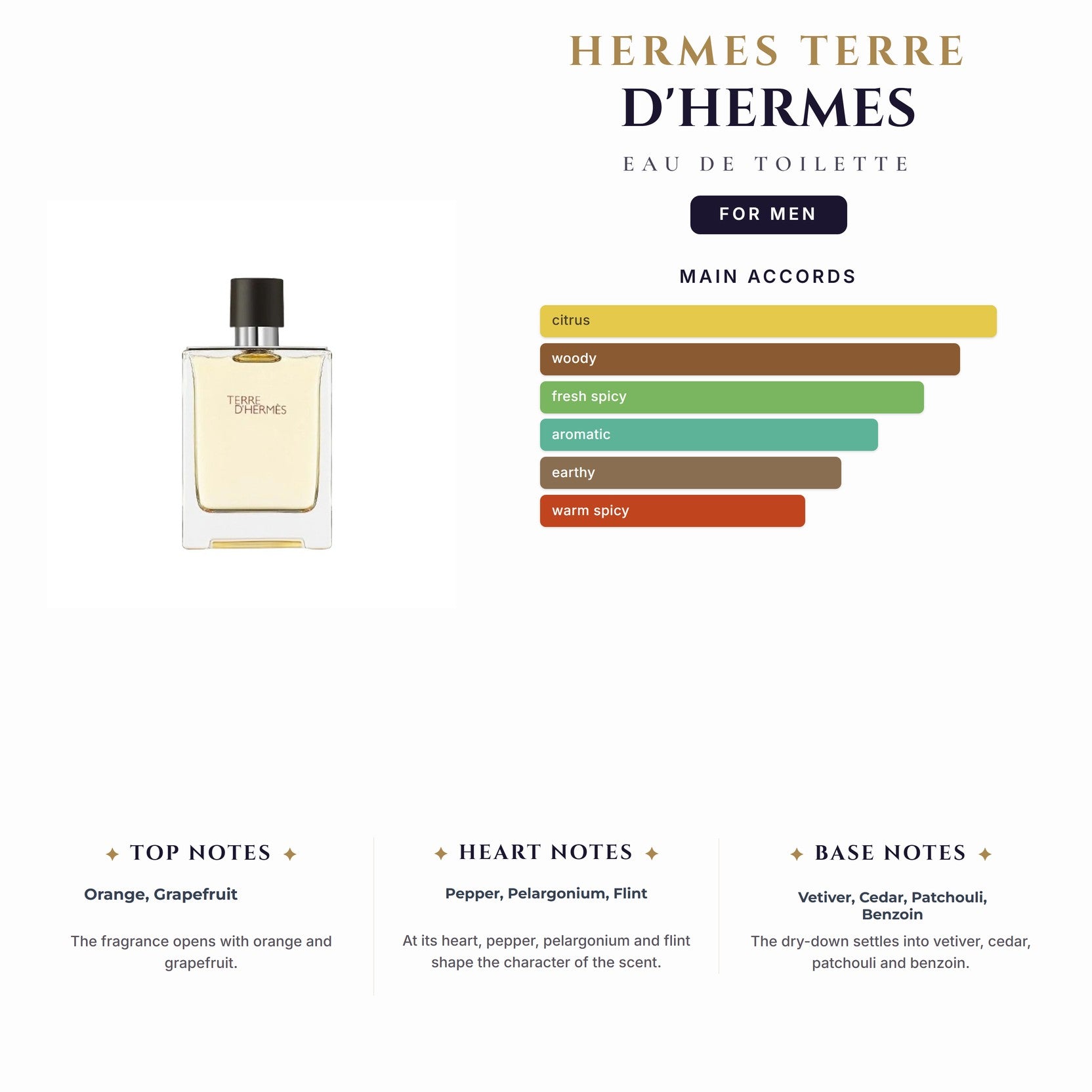 Hermes Terre D'Hermes 6.7oz EDT Spray for Men