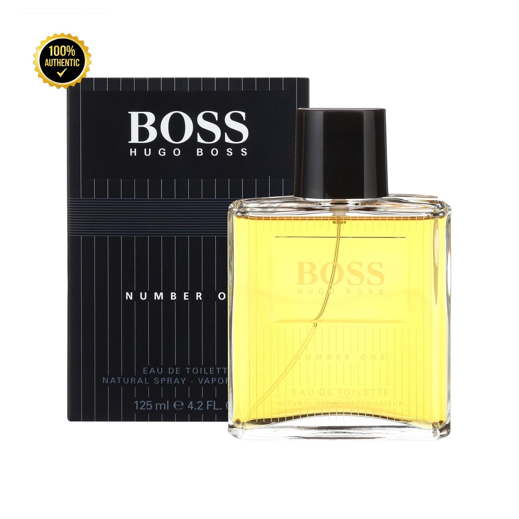 Hugo Boss #1 3.4oz EDT Spray (New Packaging) for Men