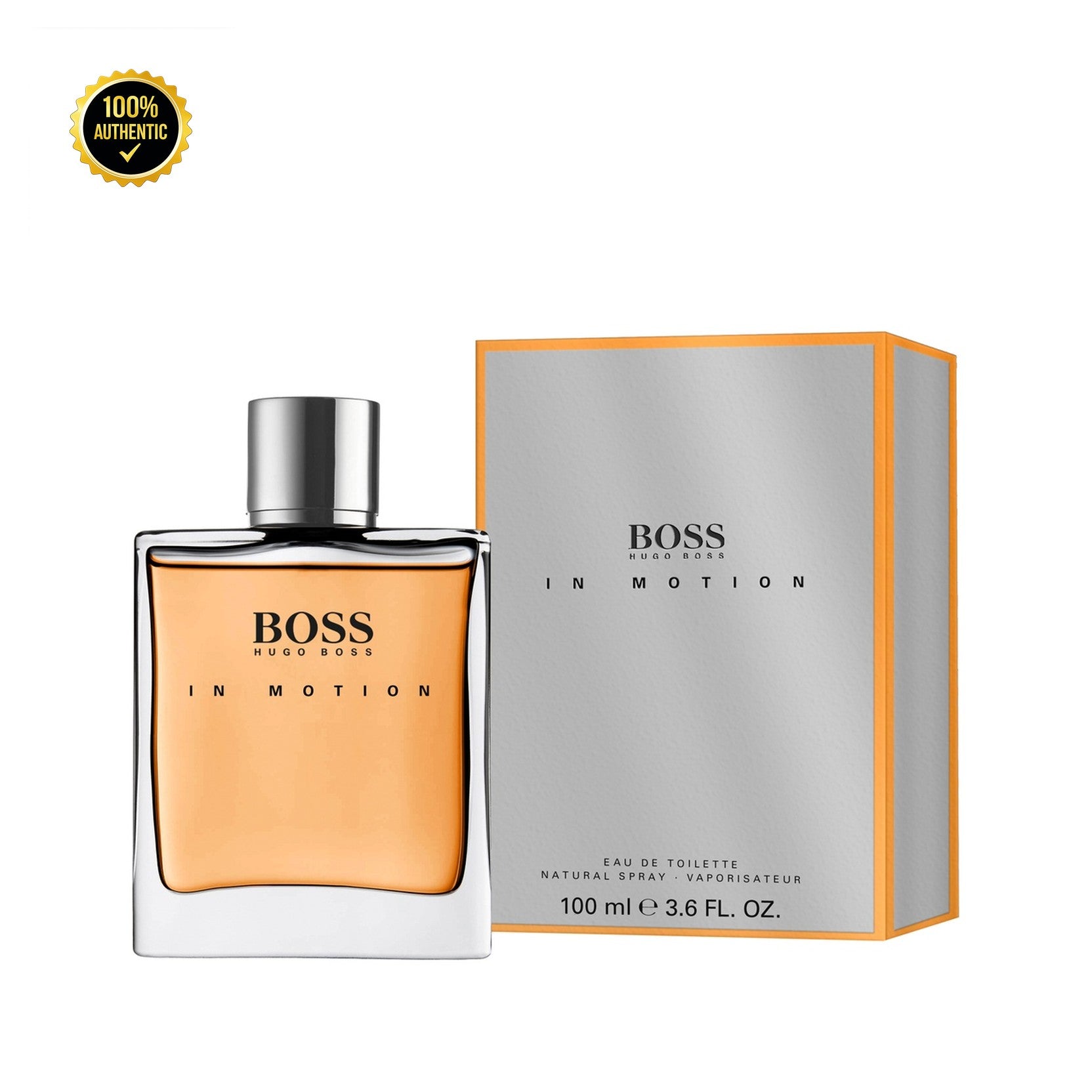 Hugo Boss In Motion 3.4oz EDT Spray for Men