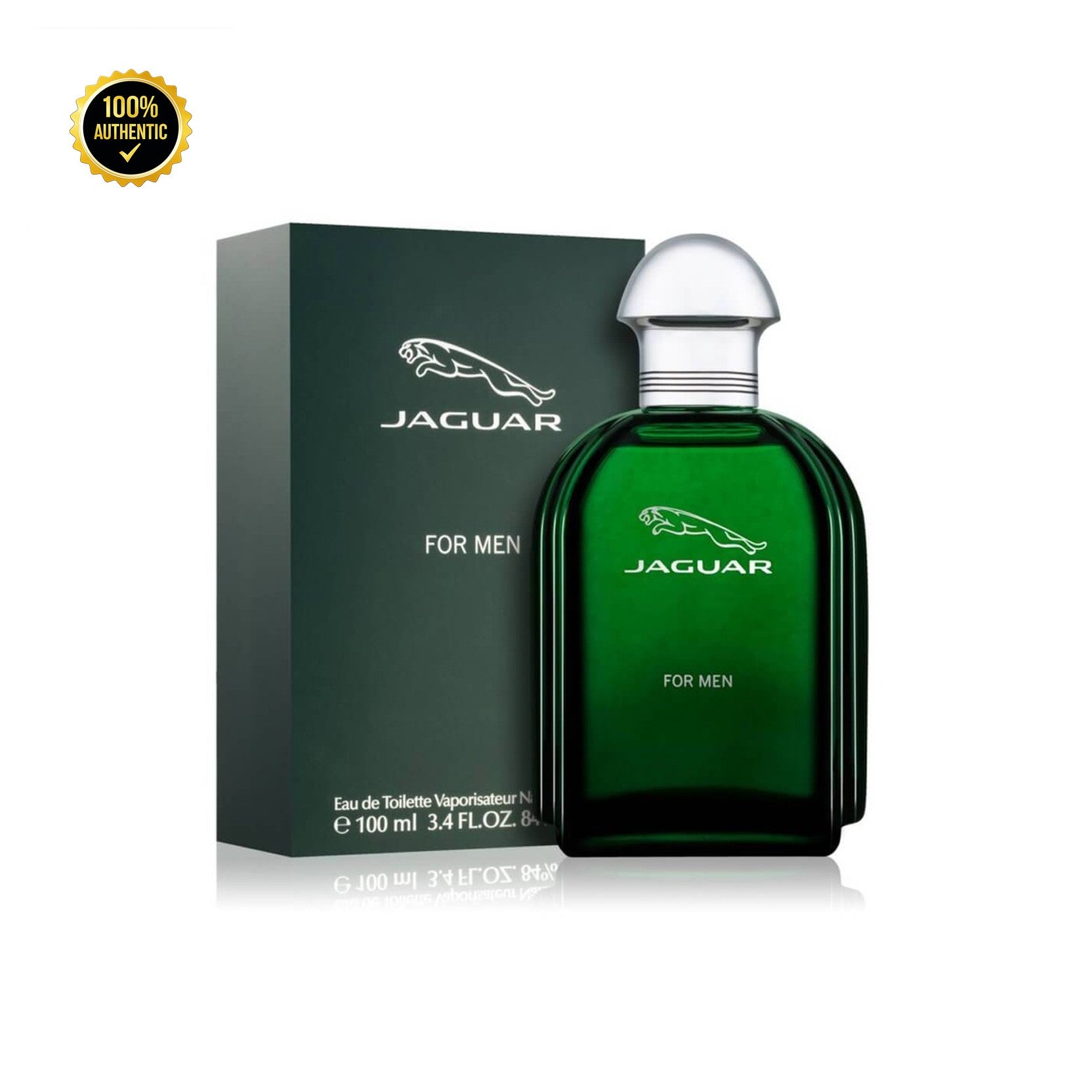 Jaguar Green 3.4oz EDT Spray for Men