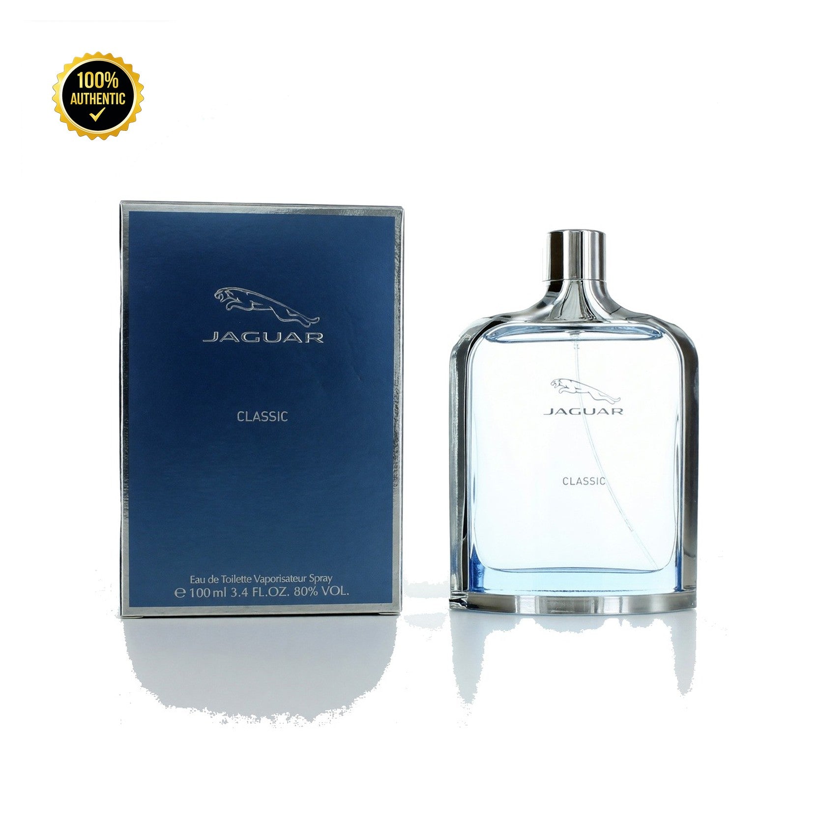 Jaguar Classique Blue 3.4oz EDT Spray for Men