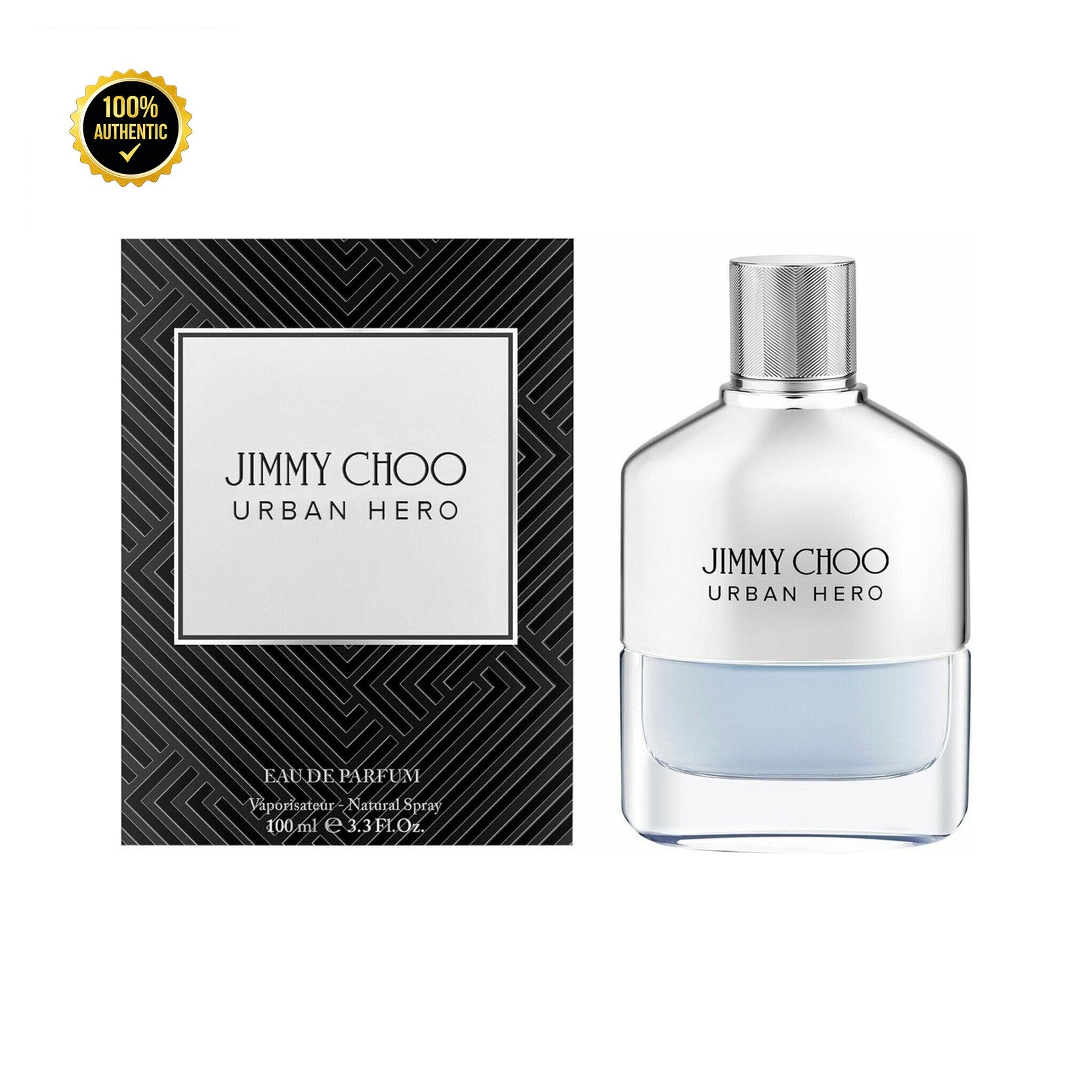 Jimmy Choo Urban Hero 3.4oz EDP Spray for Men