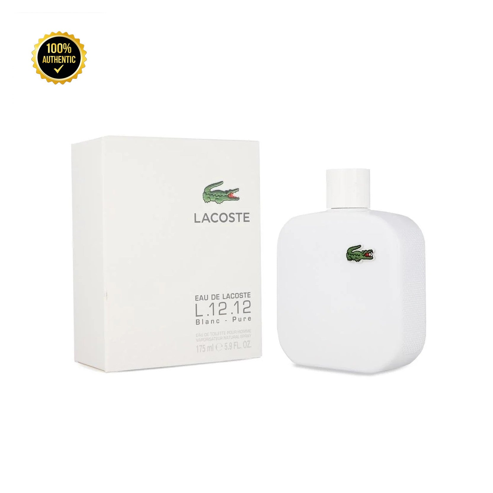 Lacoste Eau Blanc 3.4oz EDP Spray for Men