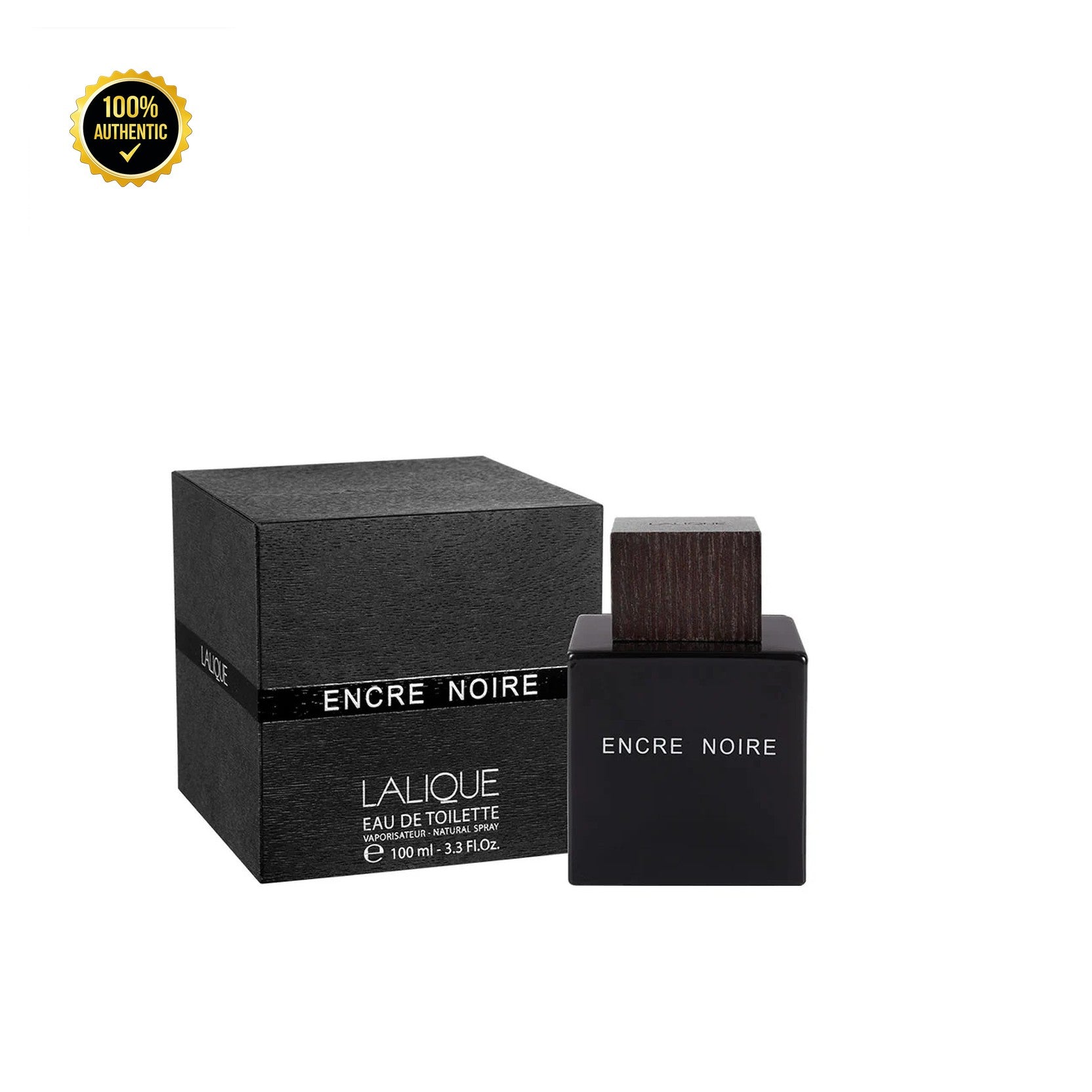 Lalique Encre Noire 3.4oz EDT Spray for Men