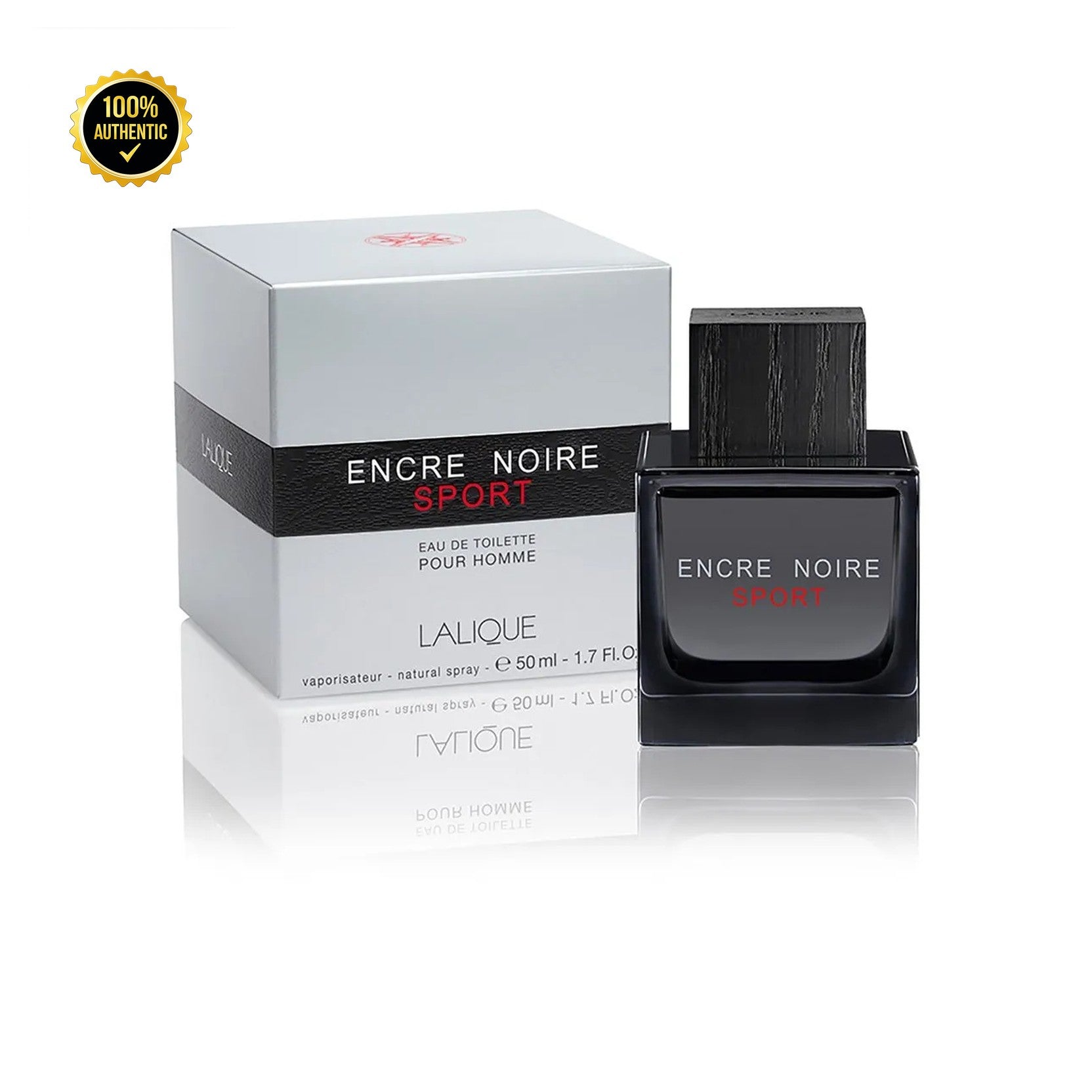 Lalique Encre Noire Sport 3.4oz EDT Spray for Men