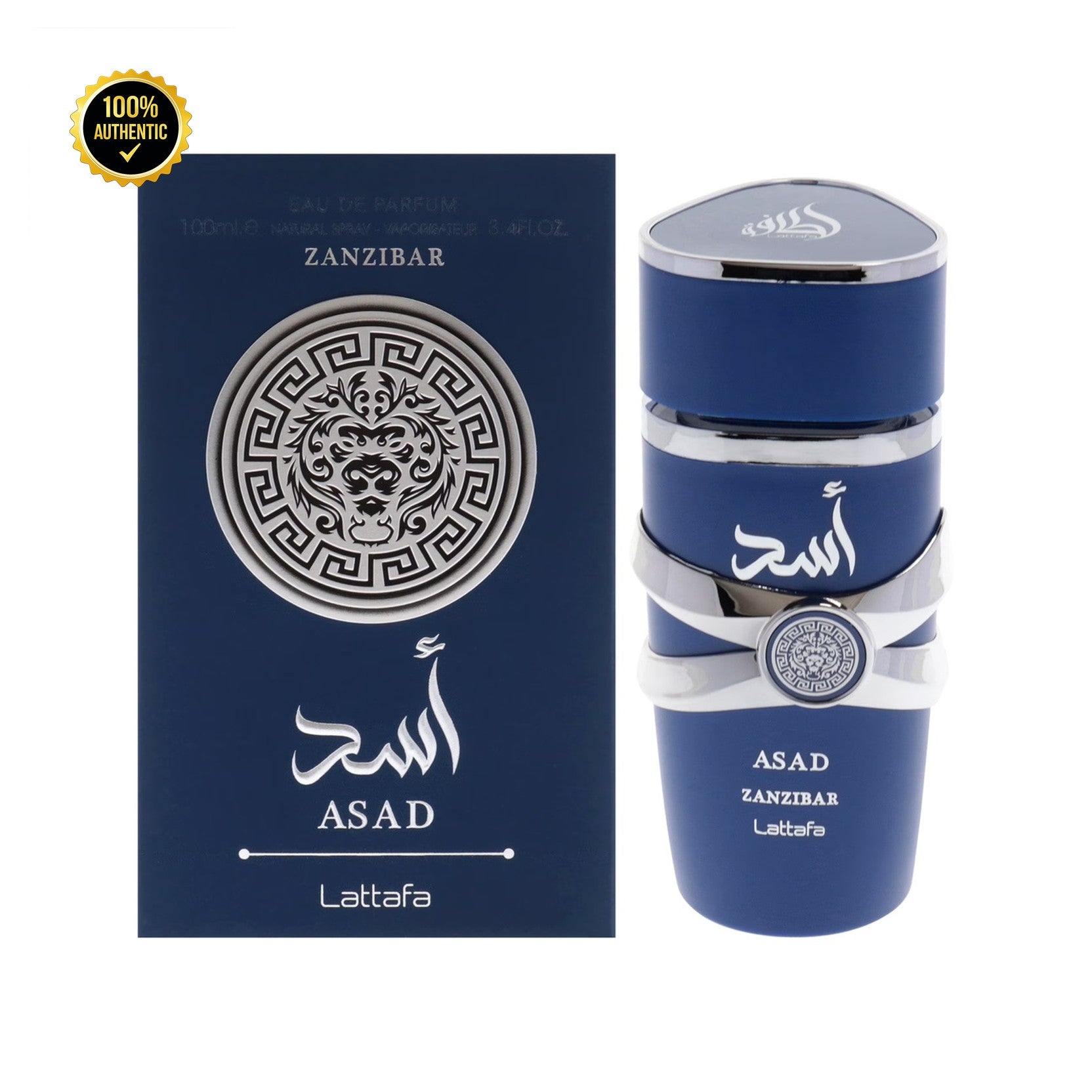 Lattafa Asad Zanzibar 3.4oz EDP Spray for Men