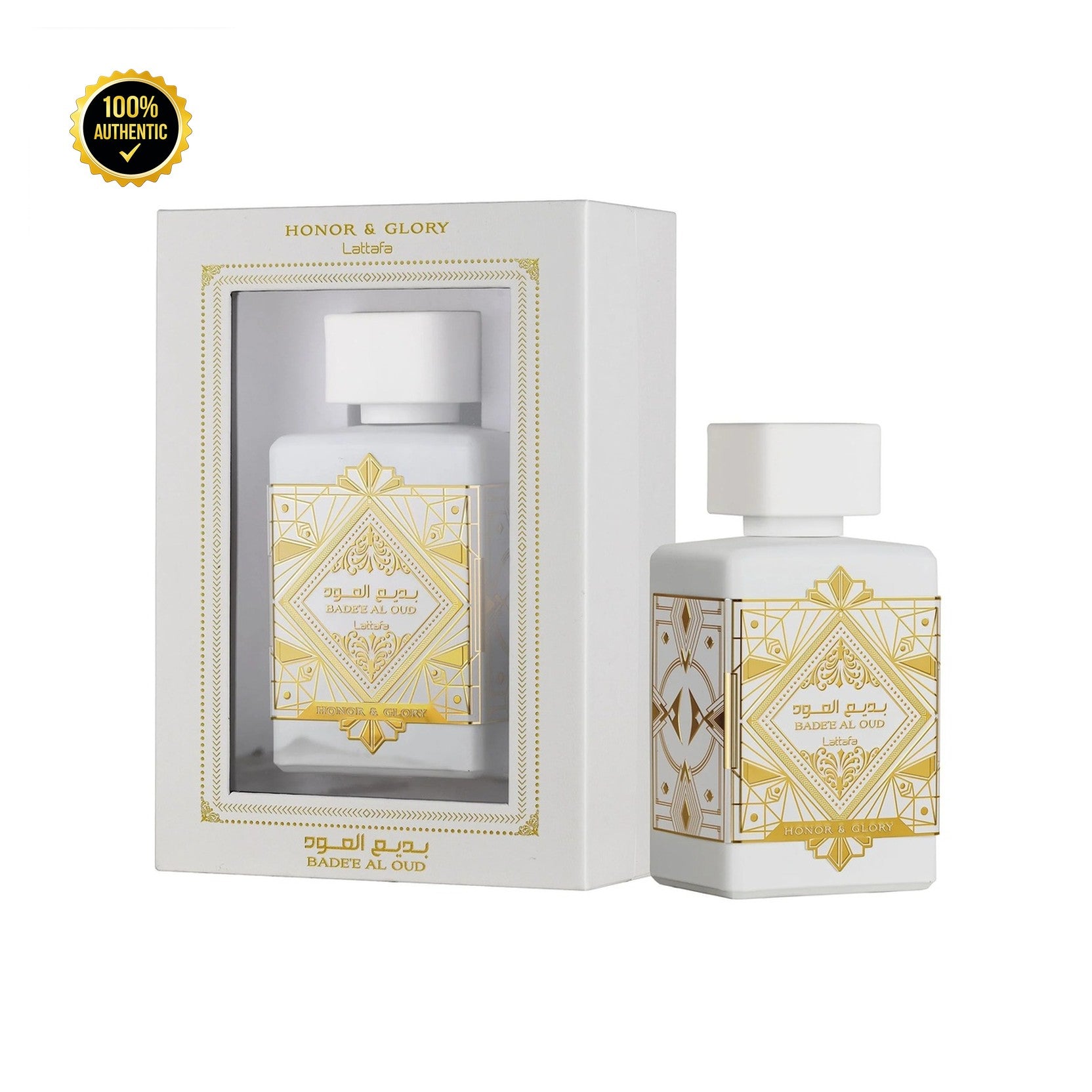 Lattafa Badee Al Oud For Honor & Glory 3.4oz EDPt Spray (Like Initio ) for Men