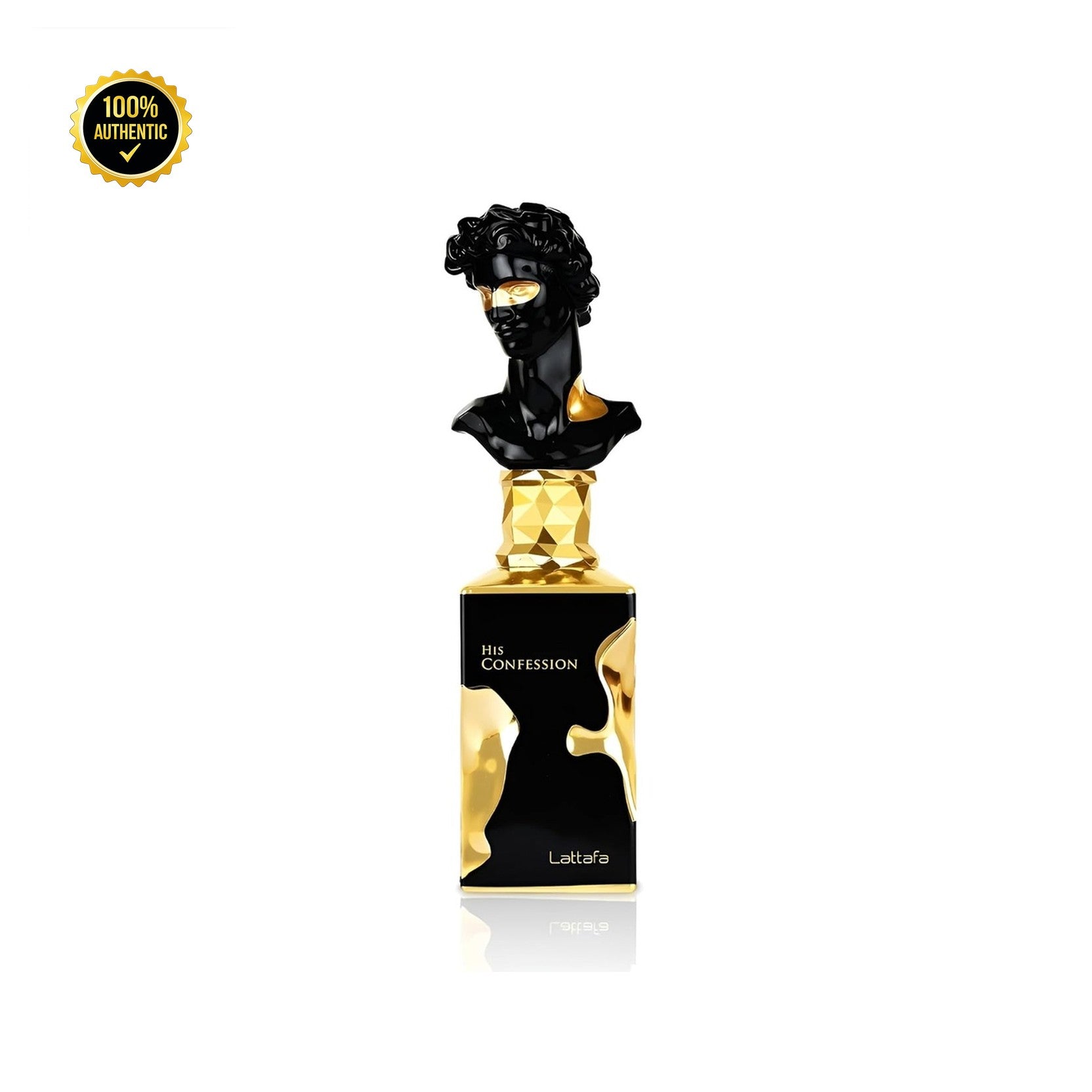 Lattafa His Confession 3.4oz EDP Spray (Like Givenchy Gentlemen EDP) for Men