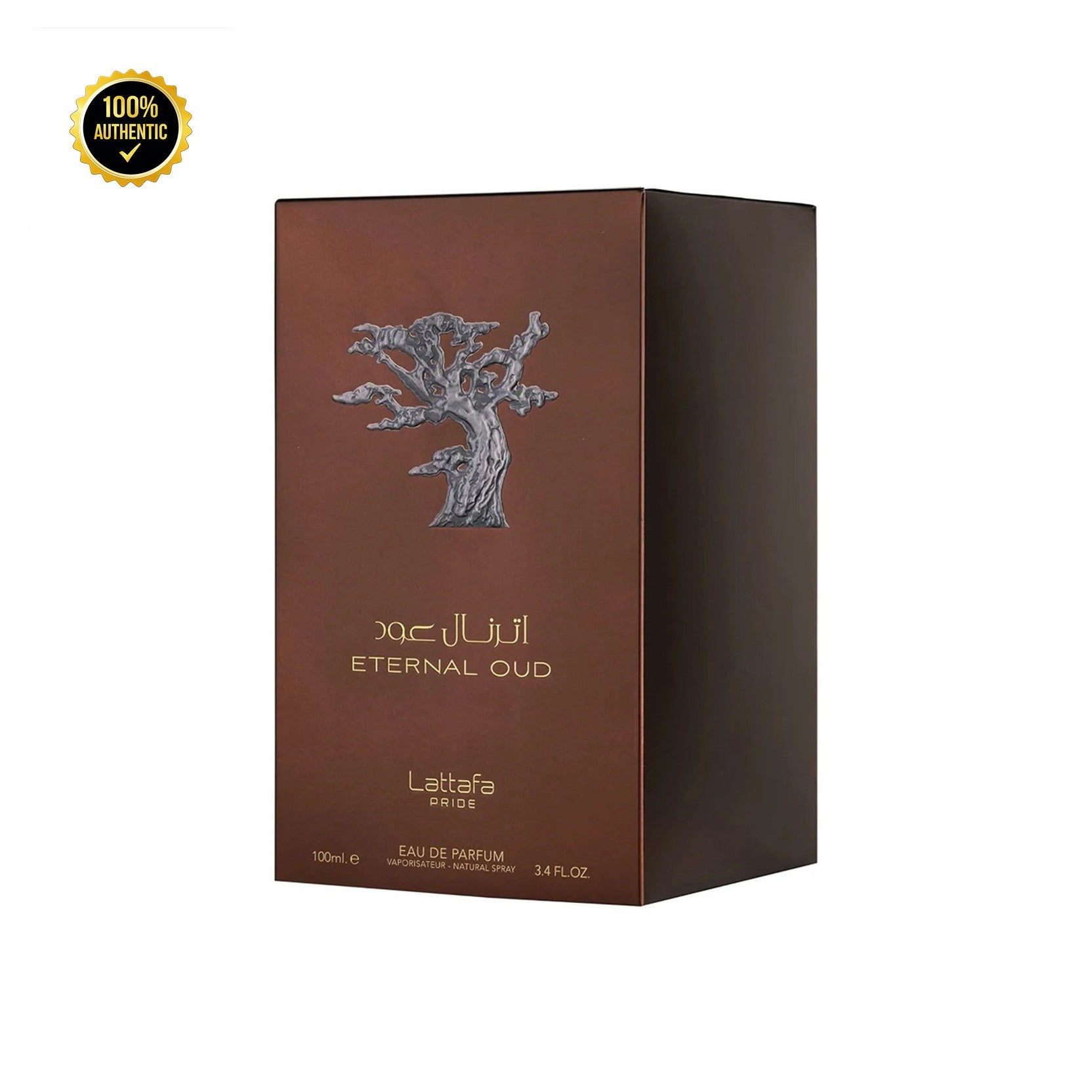 Lattafa Natural Oud 3.4oz EDP Spray (Like Tom Ford Oud Wood) for Men