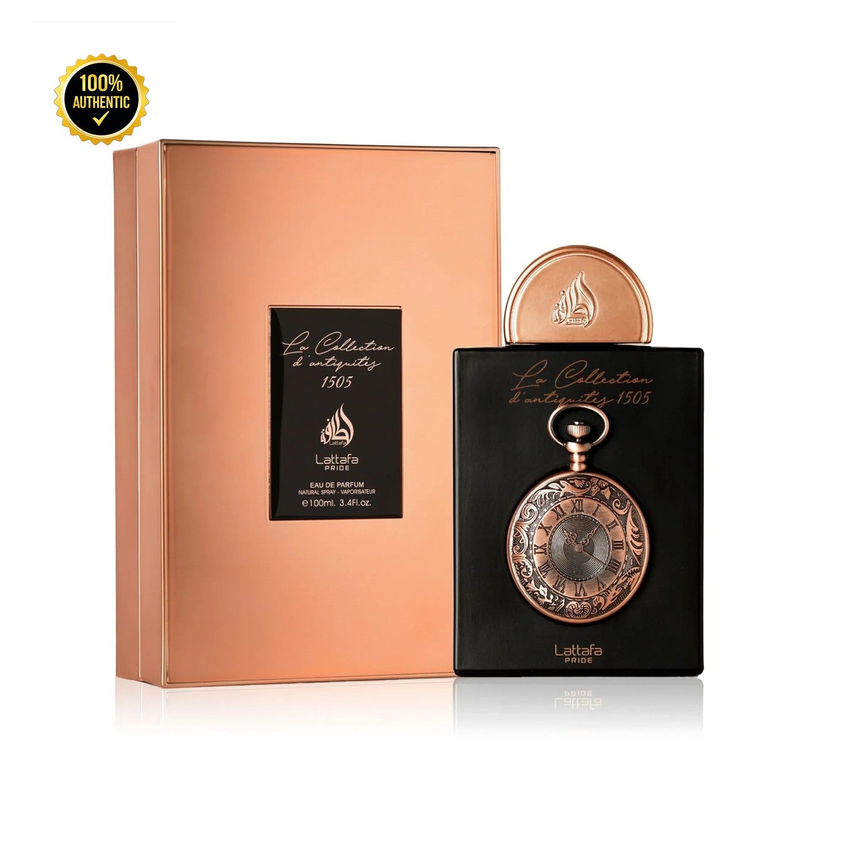 Lattafa Pride Le Collection D'Antiquities 1505 3.4oz EDP Spray (Like Tom Ford Cherry Smoke) for Men