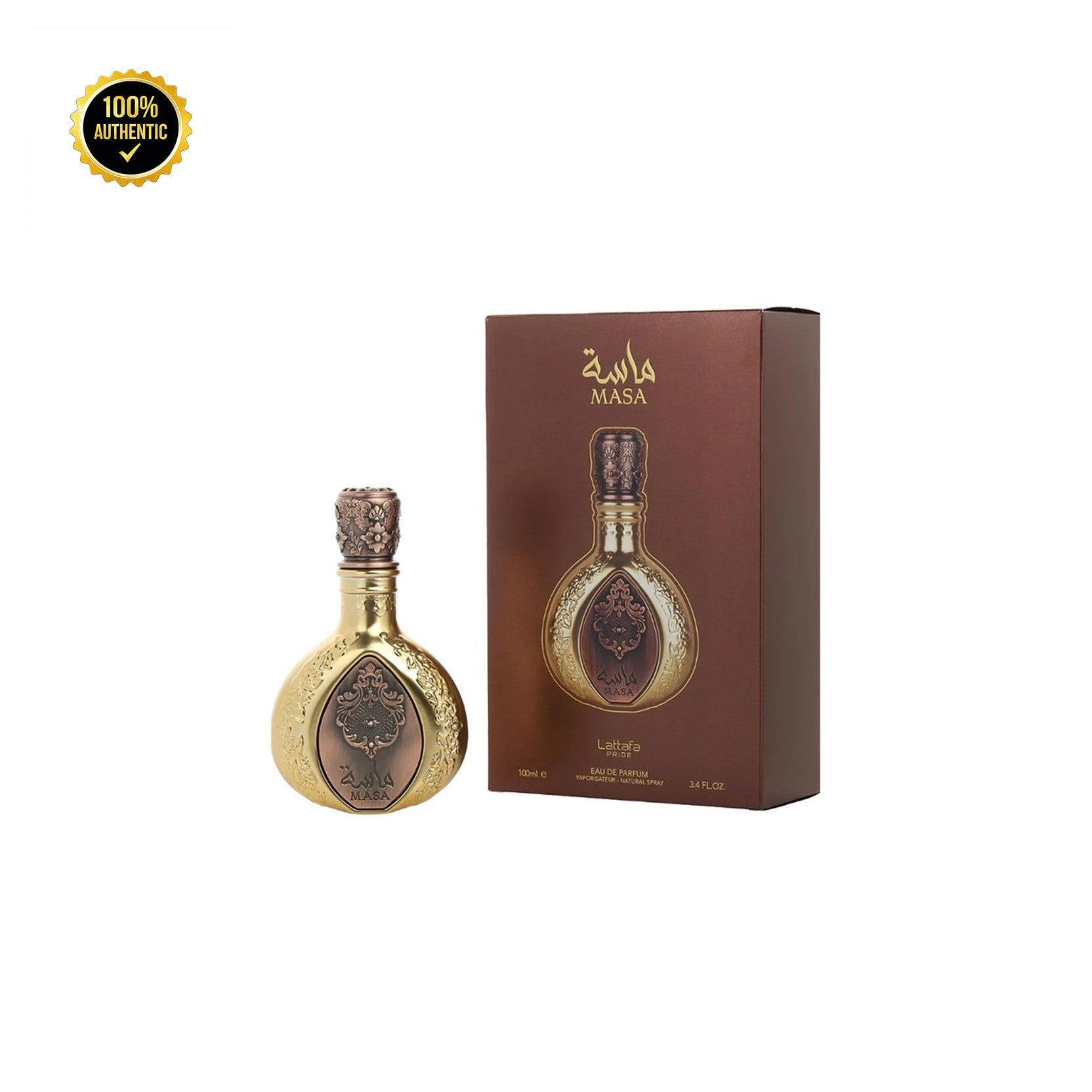 Lattafa Pride Masa 3.4oz EDP Spray for Men