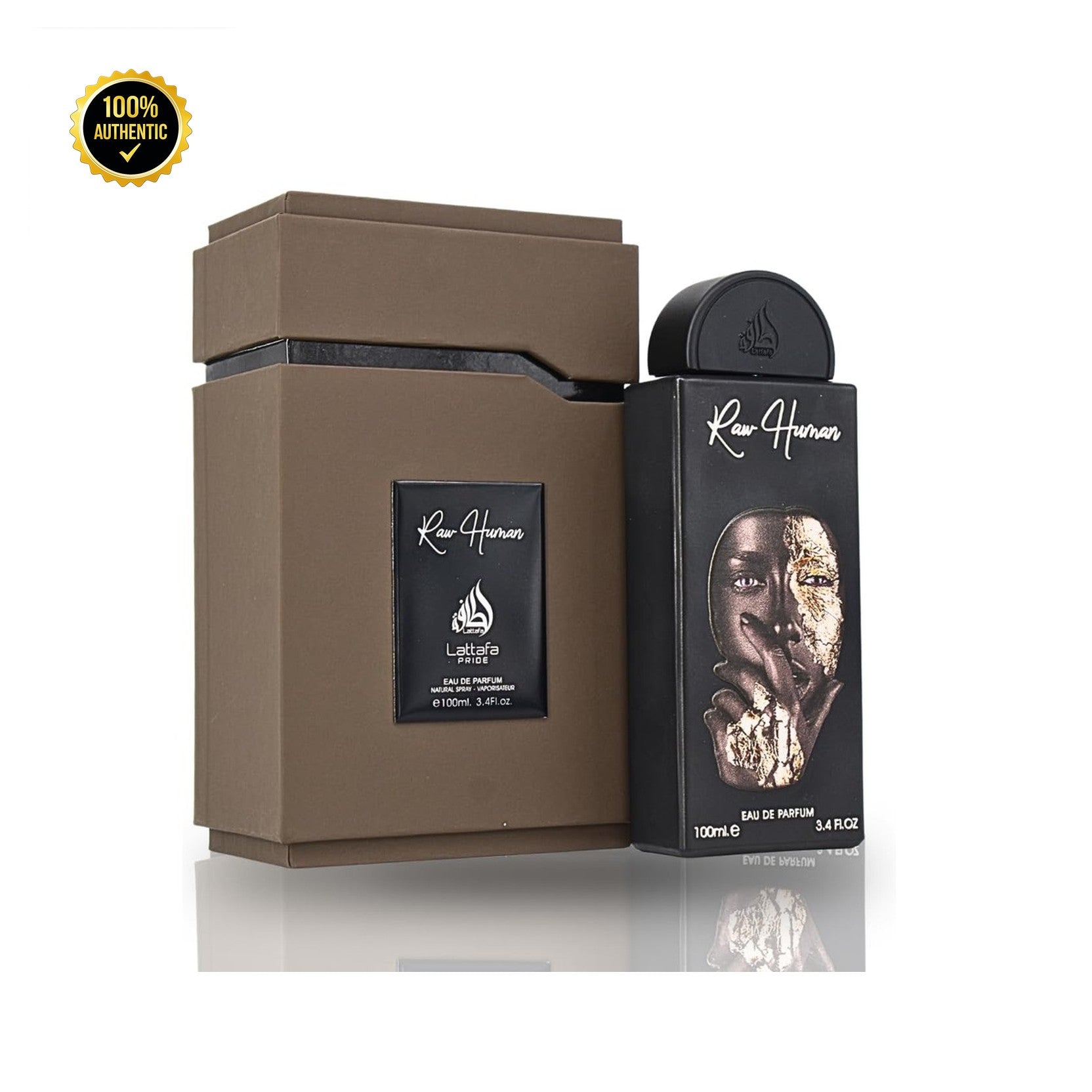 Lattafa Pride Raw Human 3.4oz EDP Spray for Men