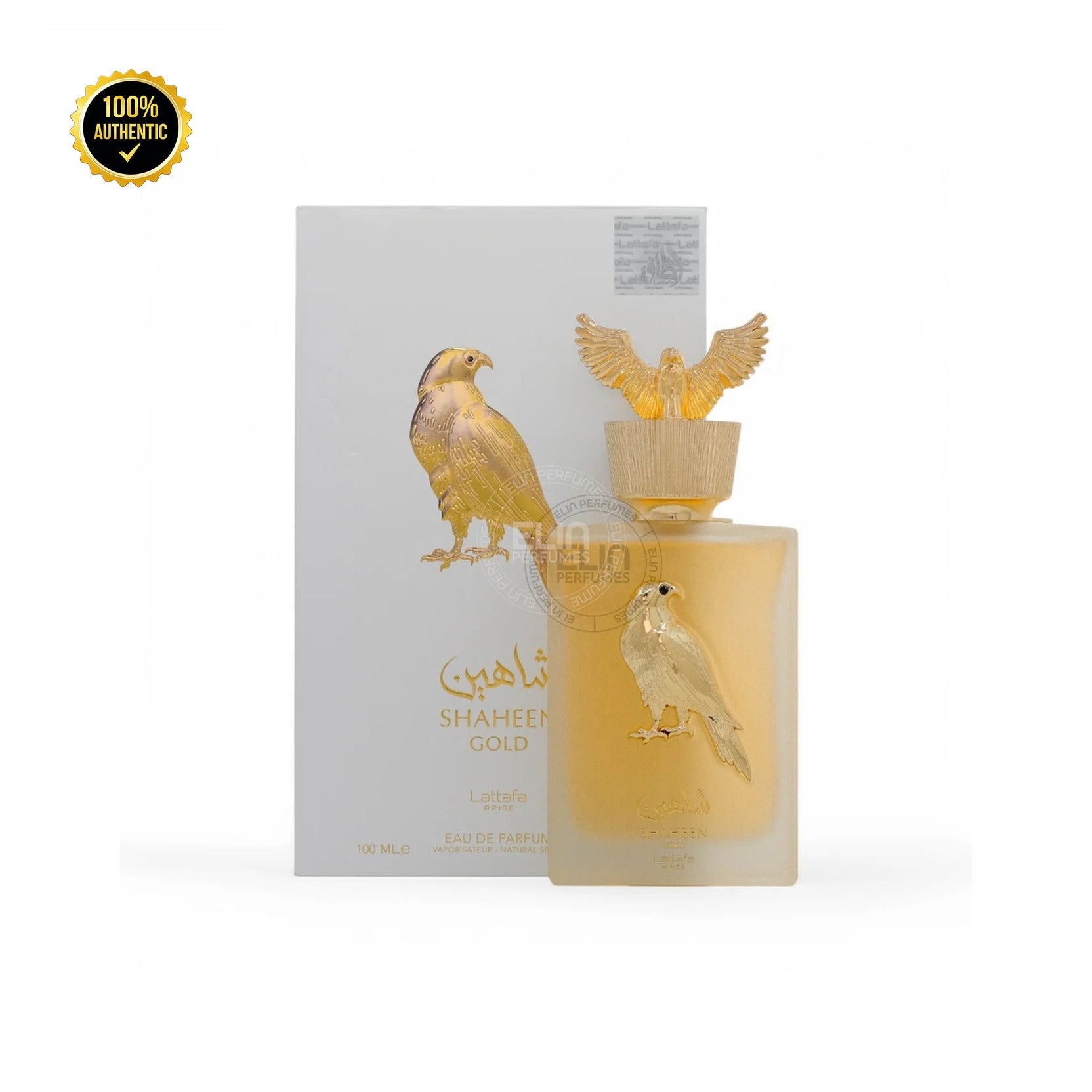 Lattafa Pride Shaheen Gold 3.4oz EDP Spray for Men