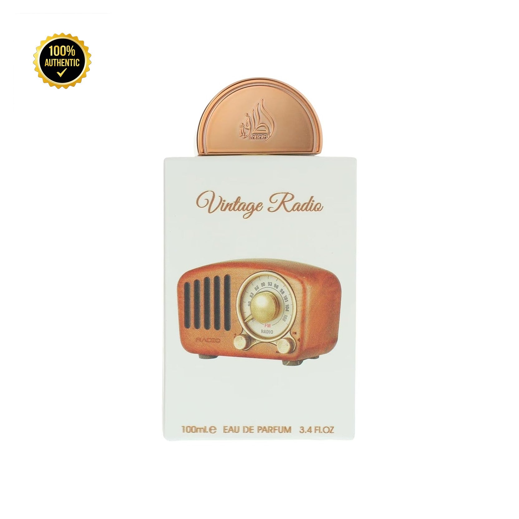 Lattafa Pride Vintage Radio 3.4oz EDP Spray for Men