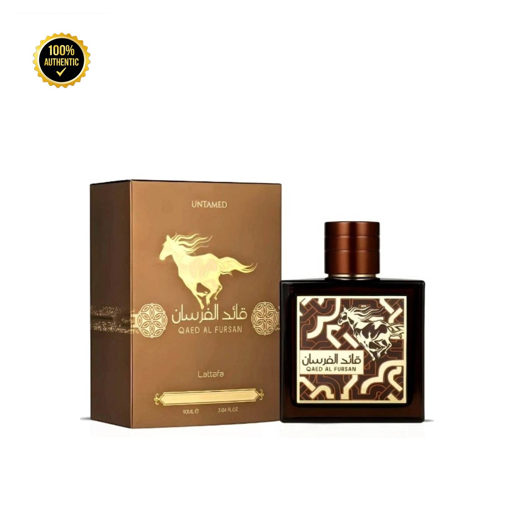 Lattafa Qaed Al Fursan Untamed 3.4oz EDP Spray for Men