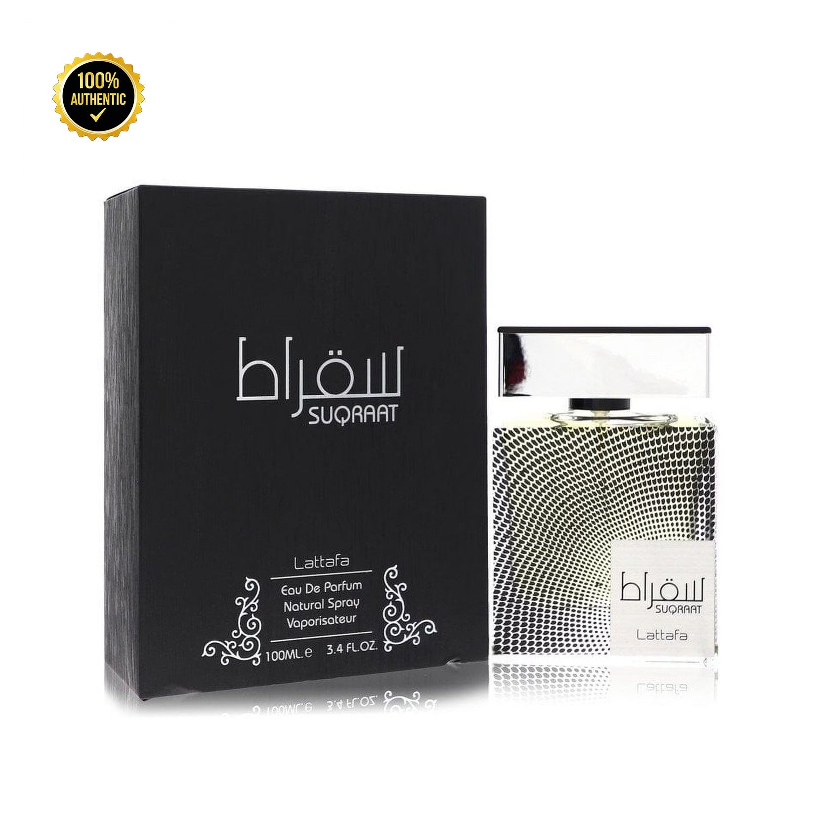 Lattafa Suqraat 3.4oz EDP Spray for Men