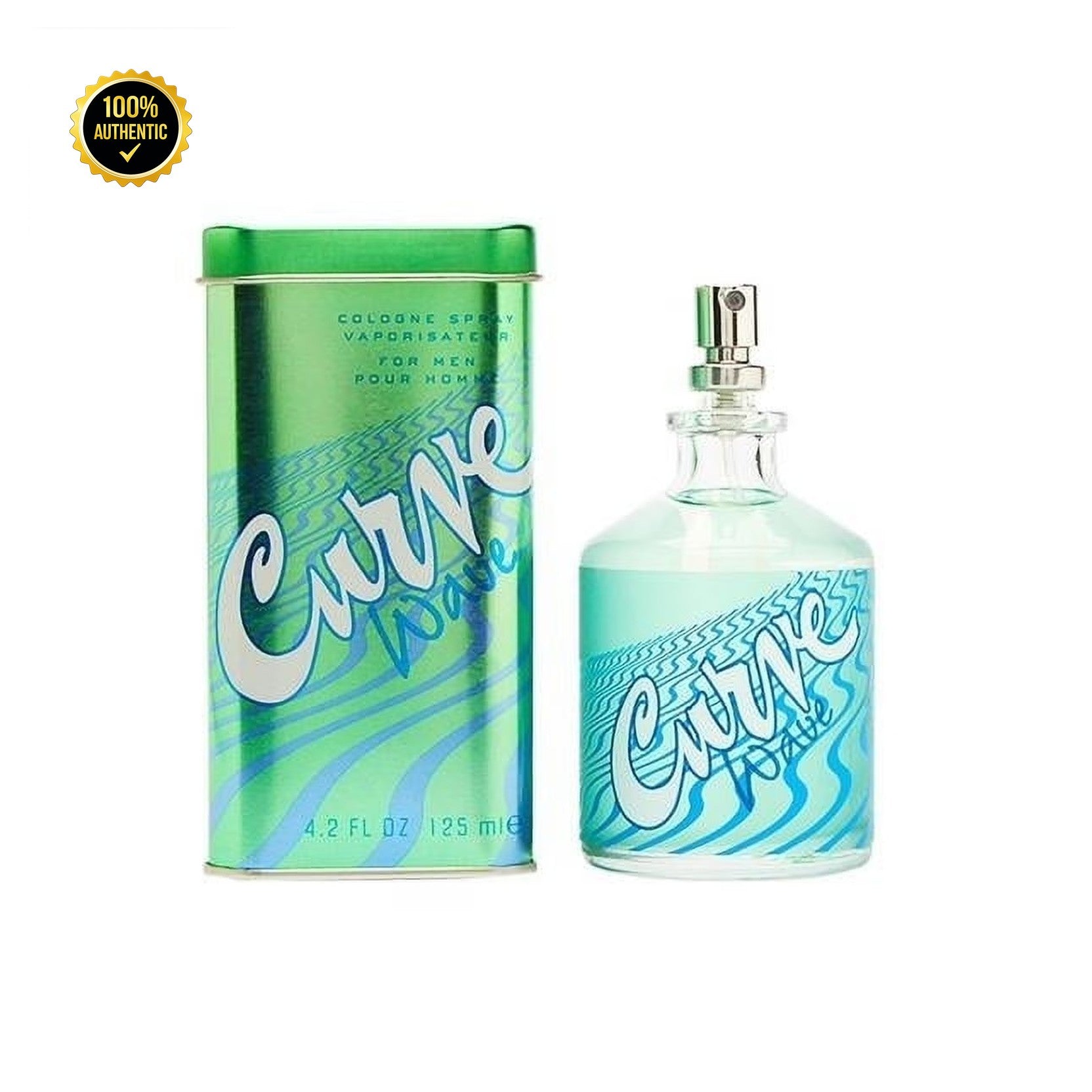 Liz Claiborne Curve Wave 4.2oz EDC Spray for Men