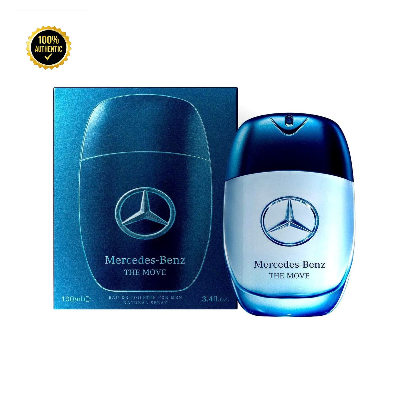Mercedes Benz The Move “Express Yourself” 3.4oz EDT Spray for Men