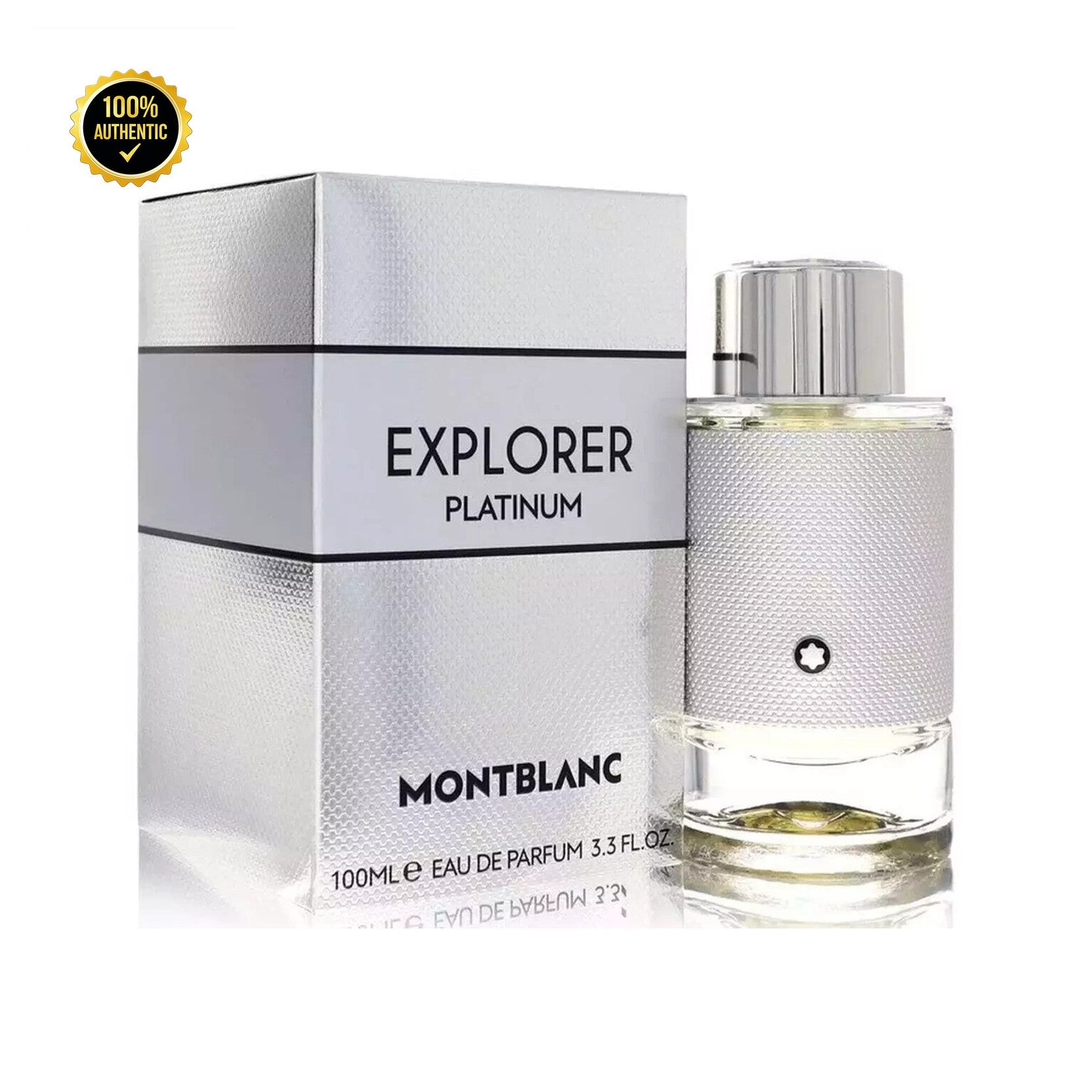 Mont Blanc Explorer Platinum 3.4oz EDP Spray for Men