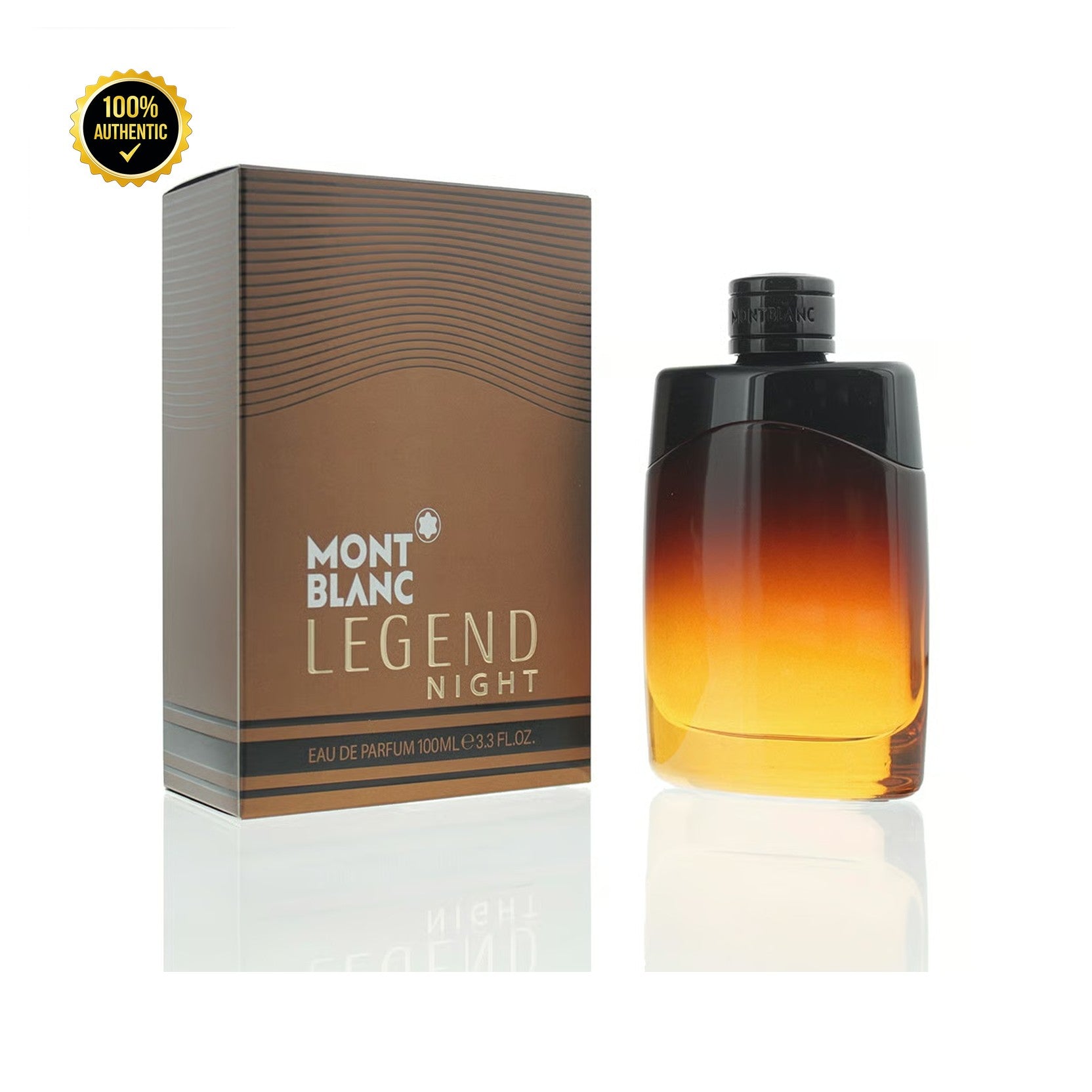 Mont Blanc Legend Night 3.4oz EDP Spray for Men